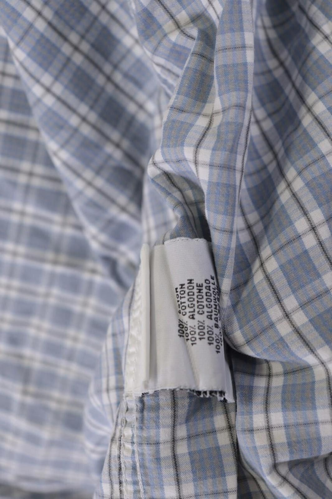 Chevignon Chevignon Multicolor Plaid Cotton Collared Down Shirt Size L Size US L / EU 52-54 / 3 - 12 Thumbnail