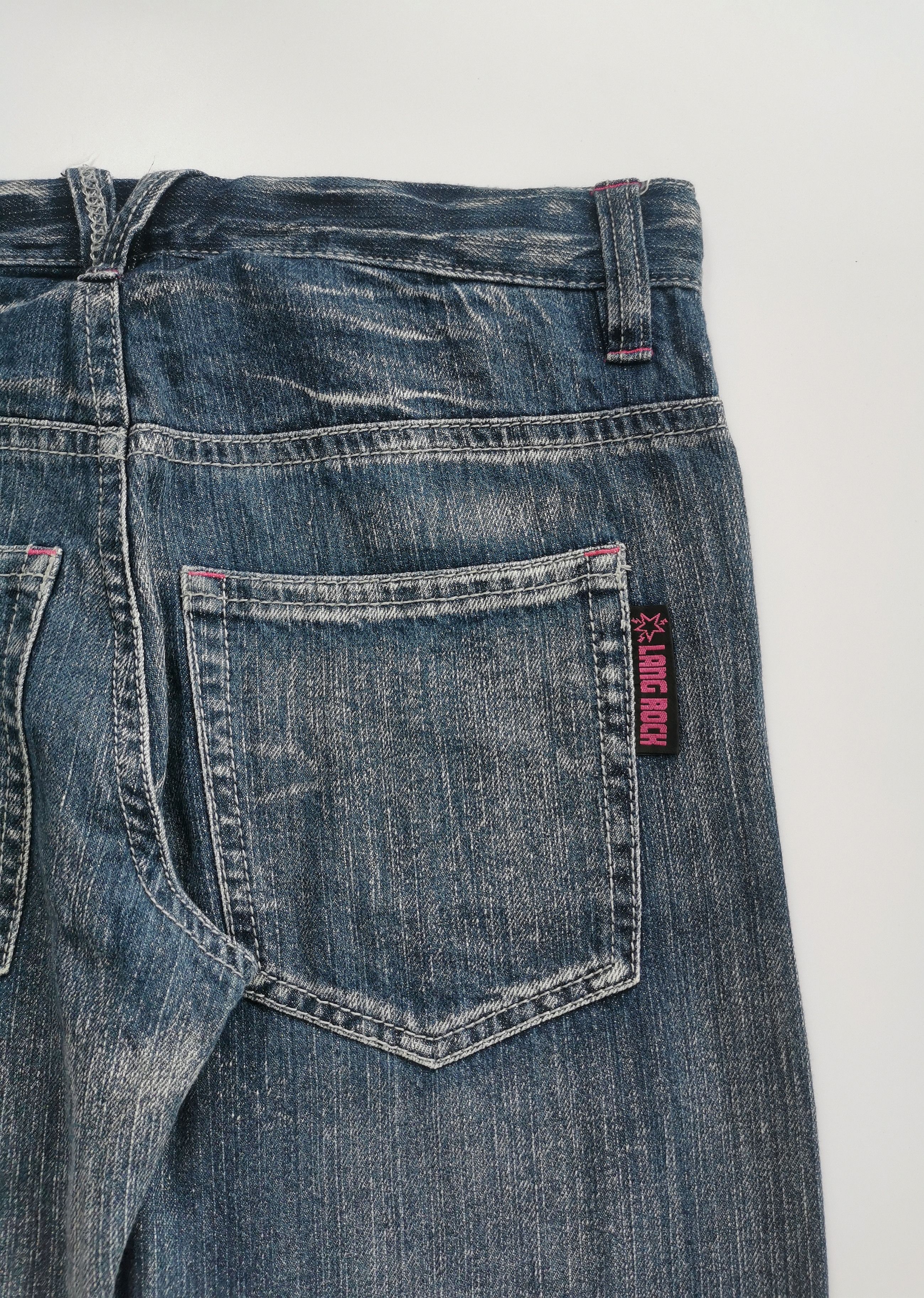 Yasuyuki Ishii Vintage Japanese Punk Distressed Denim Jeans Size US 31 - 10 Thumbnail