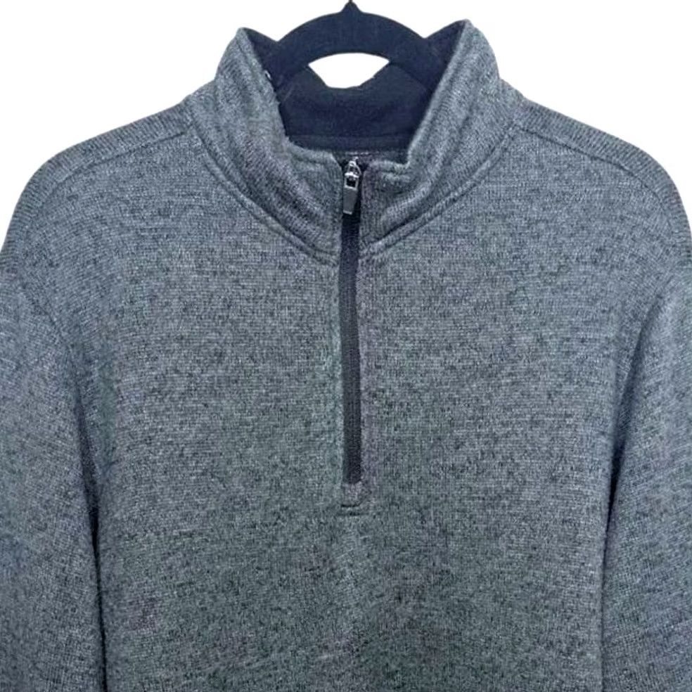 Vintage Charles River Apparel Gray 1/4 Zip Pullover Sweater Fleece Men's Large Size US L / EU 52-54 / 3 - 5 Thumbnail