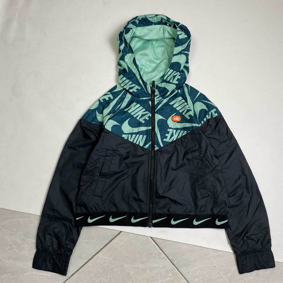Gear for Sports × Nike Vintage Nike crop boxy fit light jacket twin taped Size L / US 10 / IT 46 - 3 Thumbnail