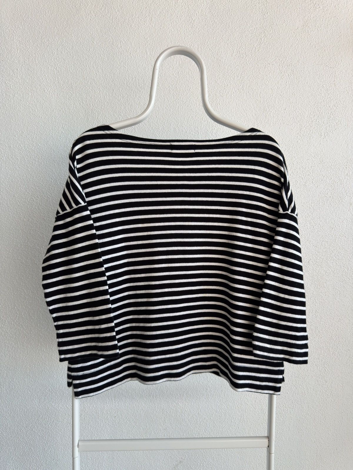 NANO universe Nano Universe Striped Top Box Cropped Size M / US 6-8 / IT 42-44 - 2 Thumbnail