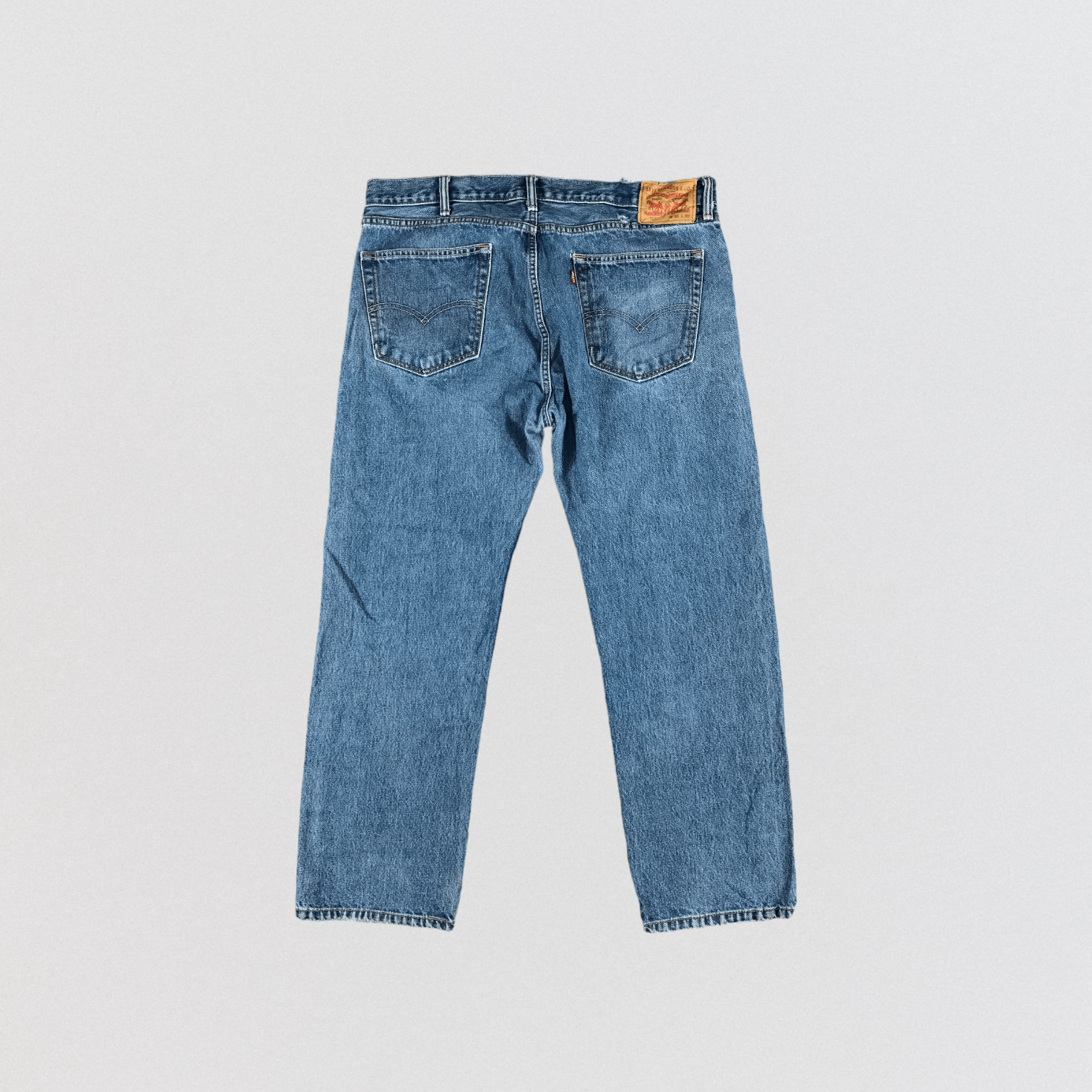 Levi's × Vintage Vintage Blue Wash Levis 505 Jeans-JM2873 Size US 39 - 2 Thumbnail