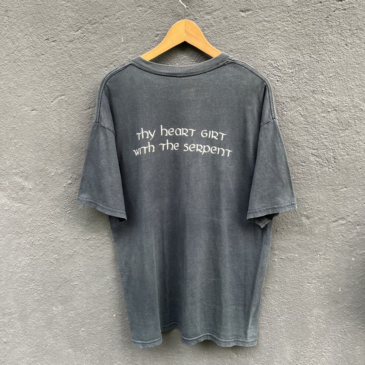 Band Tees Thrashed Faded Vintage Jormungand Metal Band Tee Size US L / EU 52-54 / 3 - 4 Thumbnail