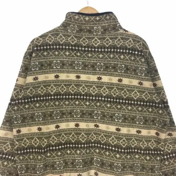 Vintage Vtg Forest THIRD WAVE Navajo Aztec Fleece Jacket Outdoor Size L / US 10 / IT 46 - 7 Thumbnail