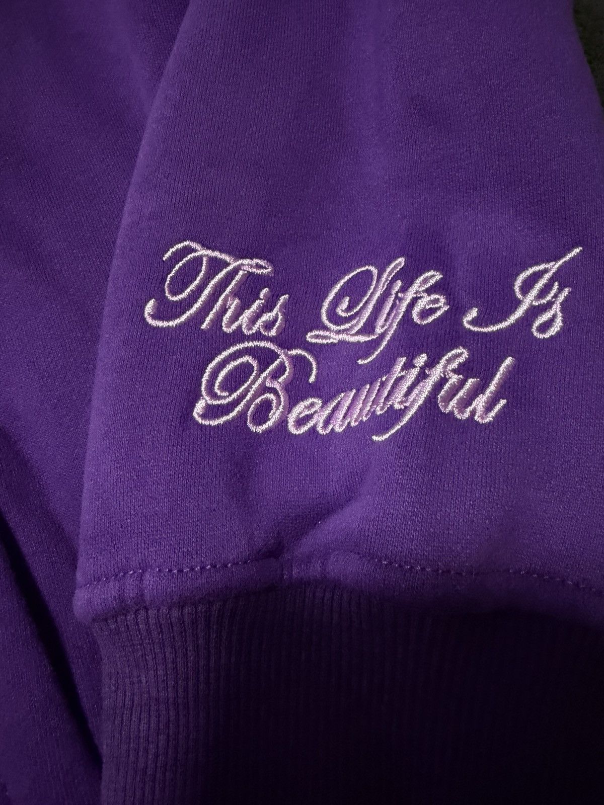 Other Yours Truly Phora Collab “Love Yourself” Purple Hoodie Size US M / EU 48-50 / 2 - 3 Thumbnail