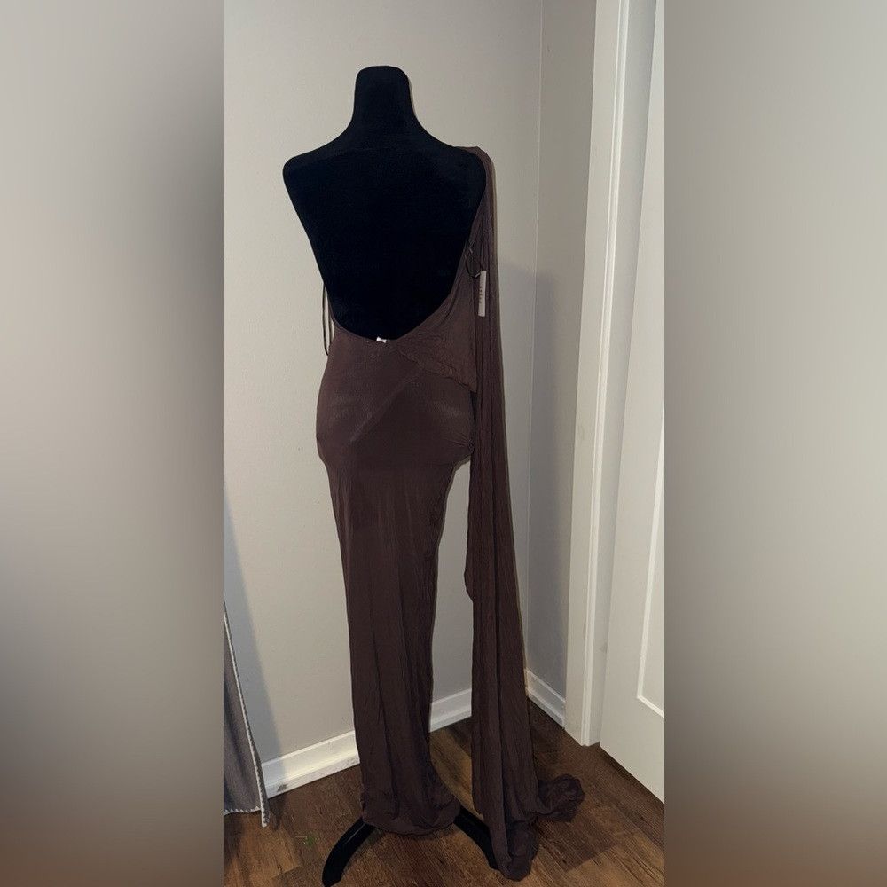 The Attico The Attico halterneck open-back maxi dress 38 Size XS / US 0-2 / IT 36-38 - 3 Thumbnail
