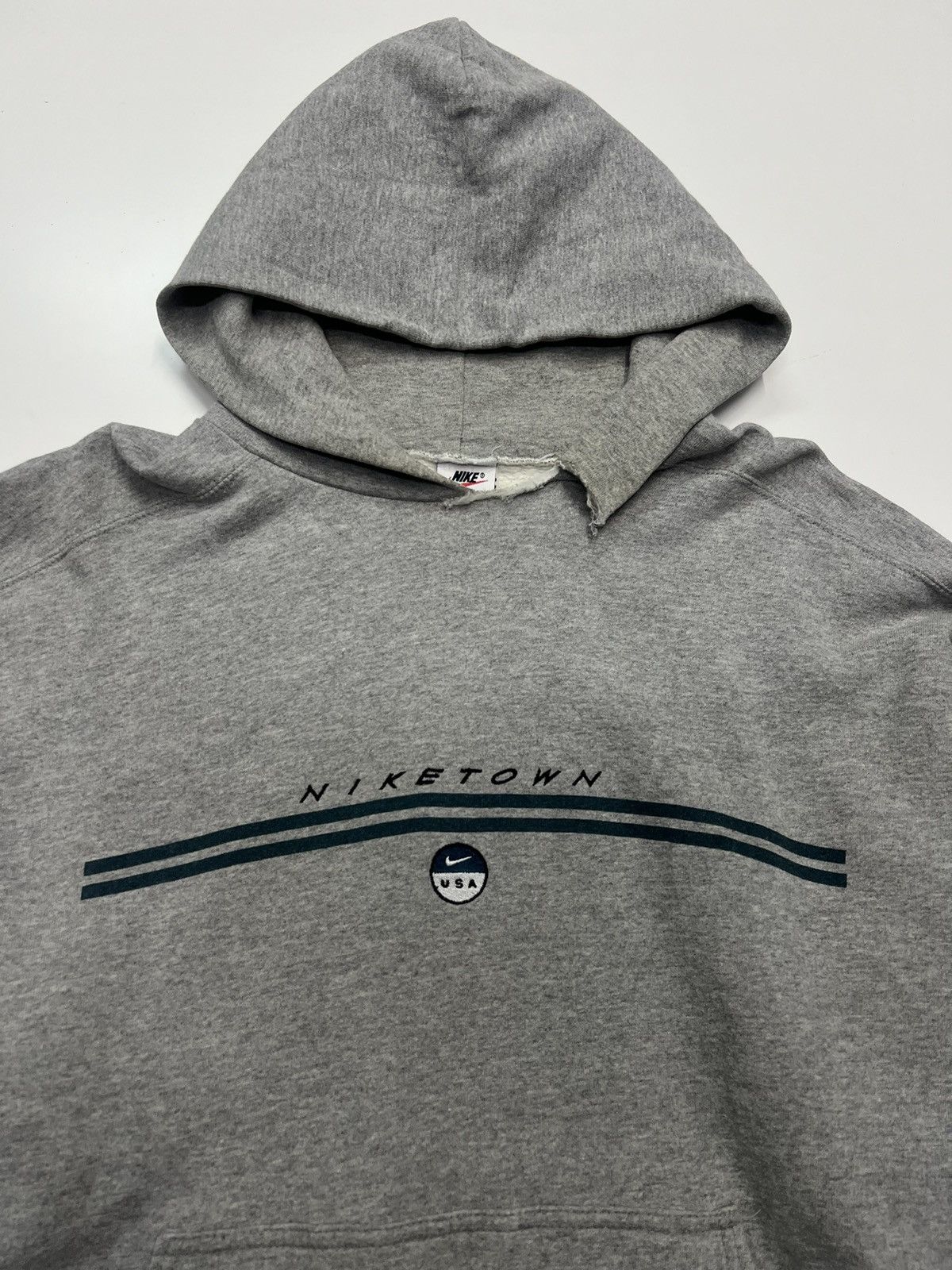 Vintage VINTAGE NIKE TOWN HOODIE MADE IN USA Size US L / EU 52-54 / 3 - 4 Thumbnail