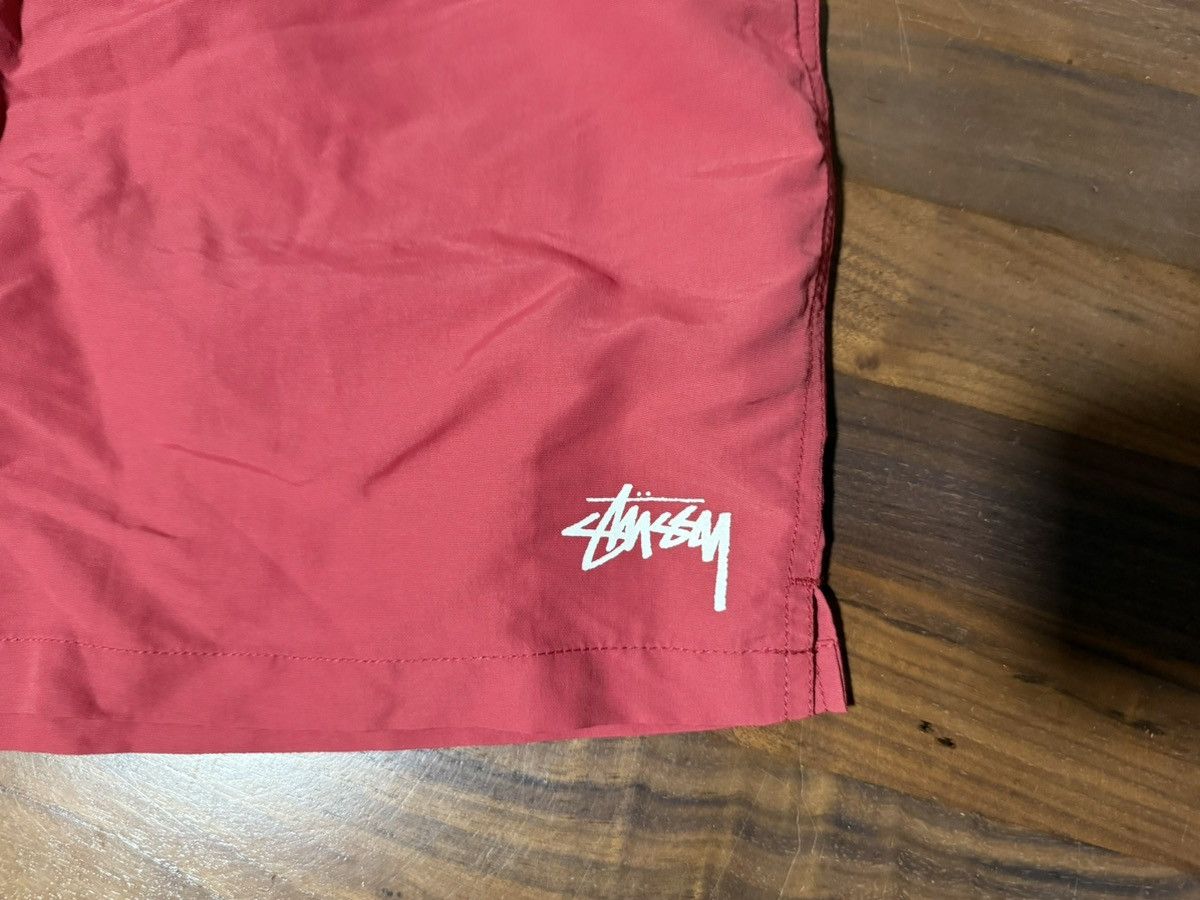 Stussy Stussy Stock Water Short Red Swim Trunk Men’s Size Large Size US 34 / EU 50 - 2 Thumbnail