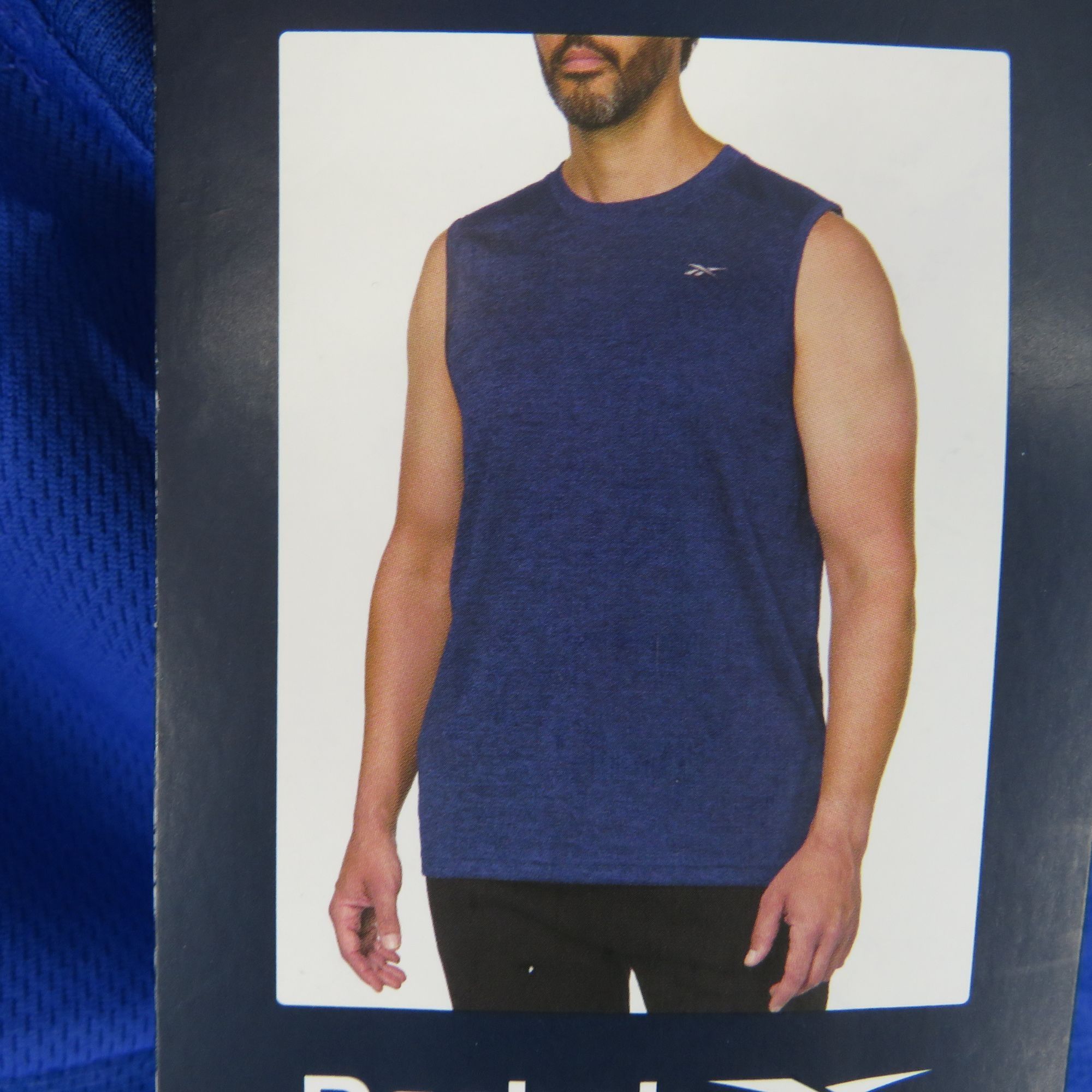 Reebok Reebok Men's Speedwick Sleeveless Tee Blue Medium NWT Size US M / EU 48-50 / 2 - 3 Thumbnail