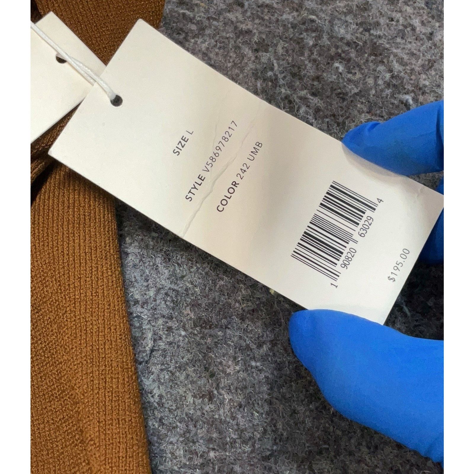 Vince NWT Vince Umbra Ribbed Square Neck Tank Brown L Size L / US 10 / IT 46 - 4 Thumbnail