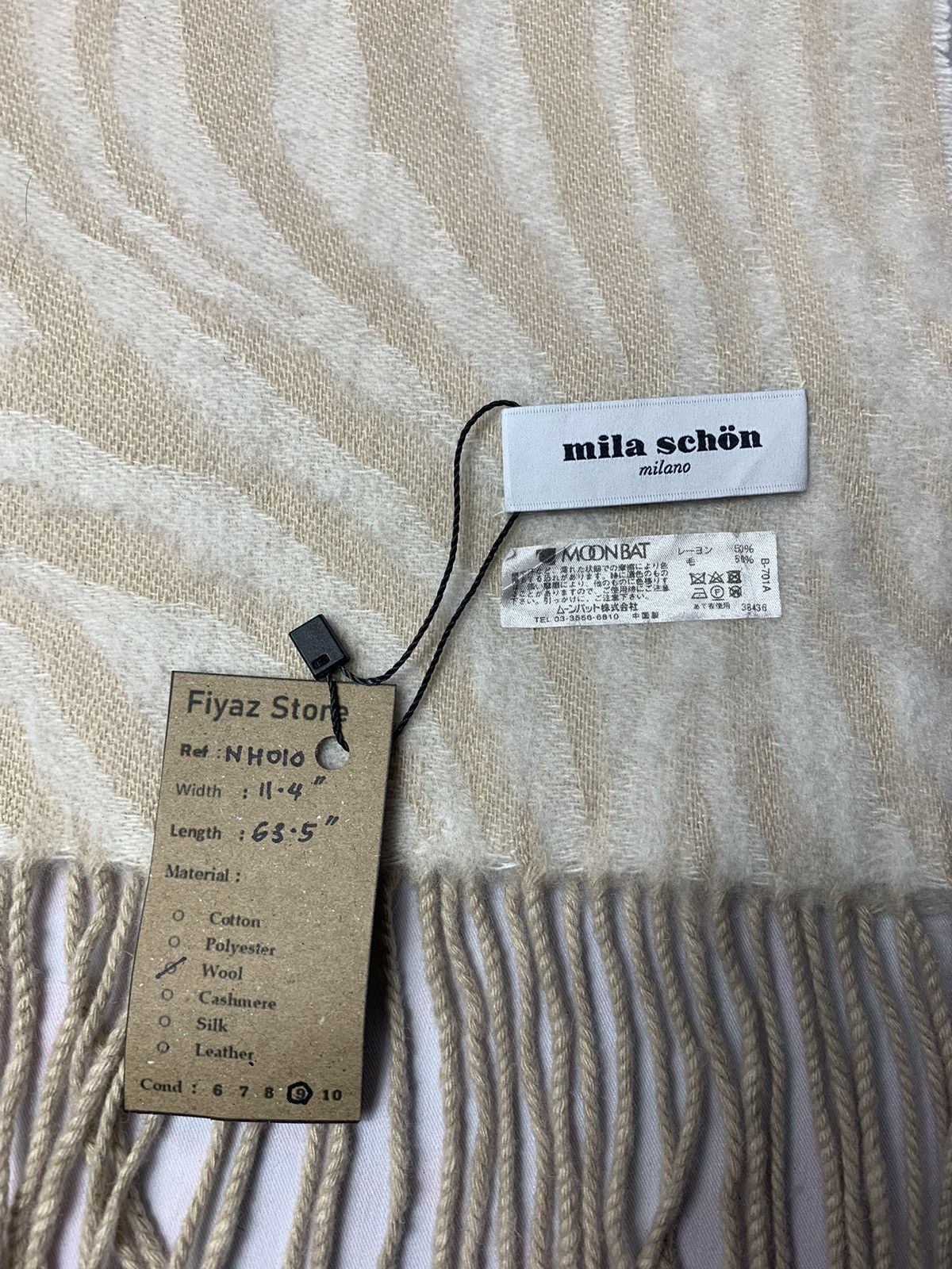Mila Schon Mila Schon Scarf / Muffler / Neckwear Size ONE SIZE - 5 Thumbnail