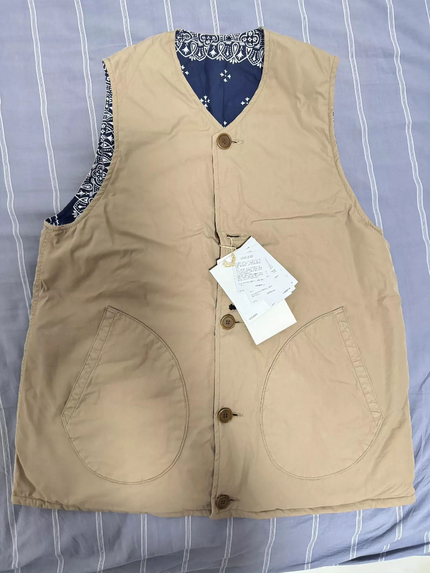 visvim ICT KORA DOWN VEST （VT.SHIBORI） Visvim VISVIM 24 ICT KORA DOWN VEST (VT.SHIBORI) | Grailed