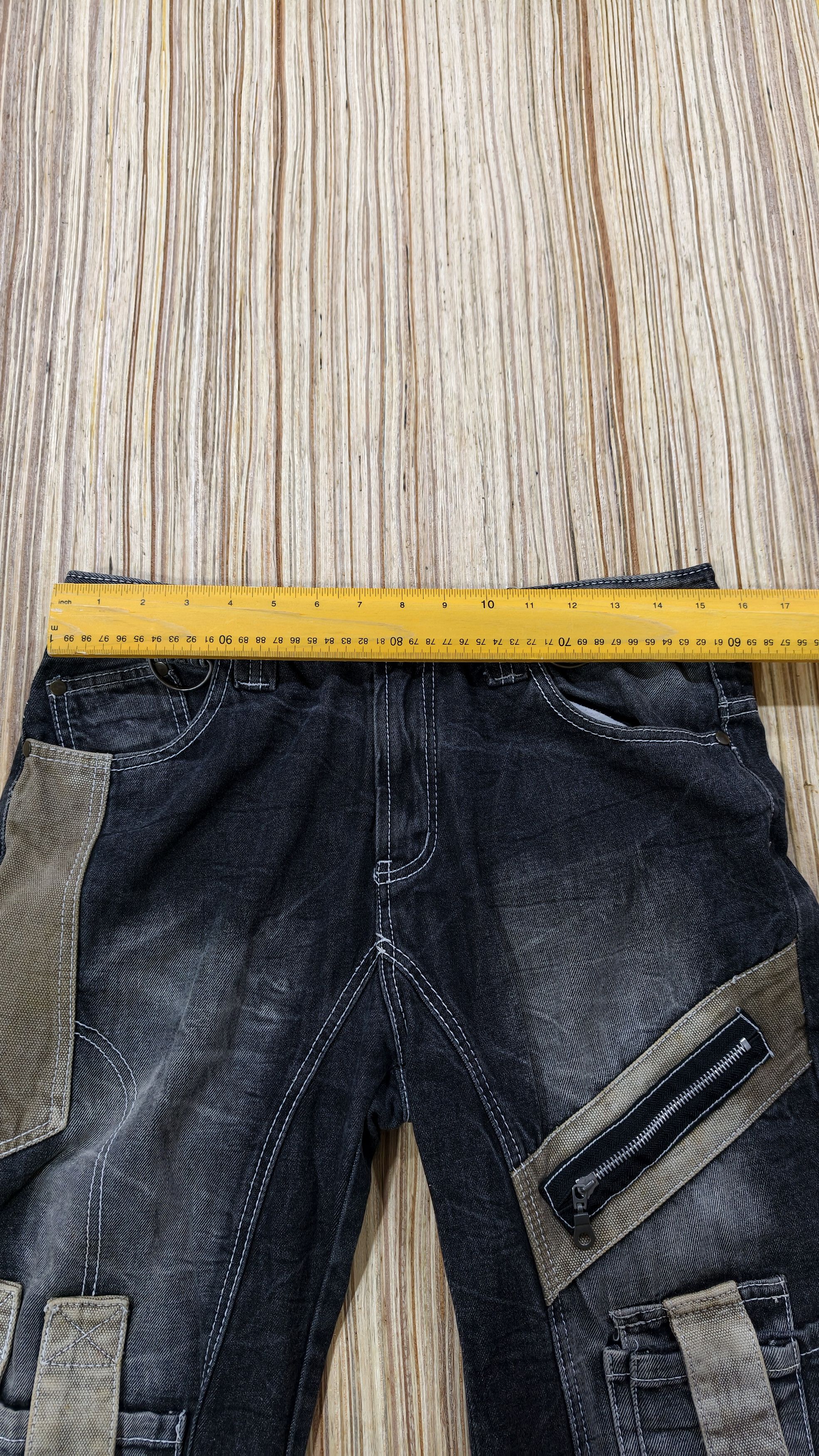 Japanese Brand aston collection tactical style jeans Size US 31 - 9 Thumbnail