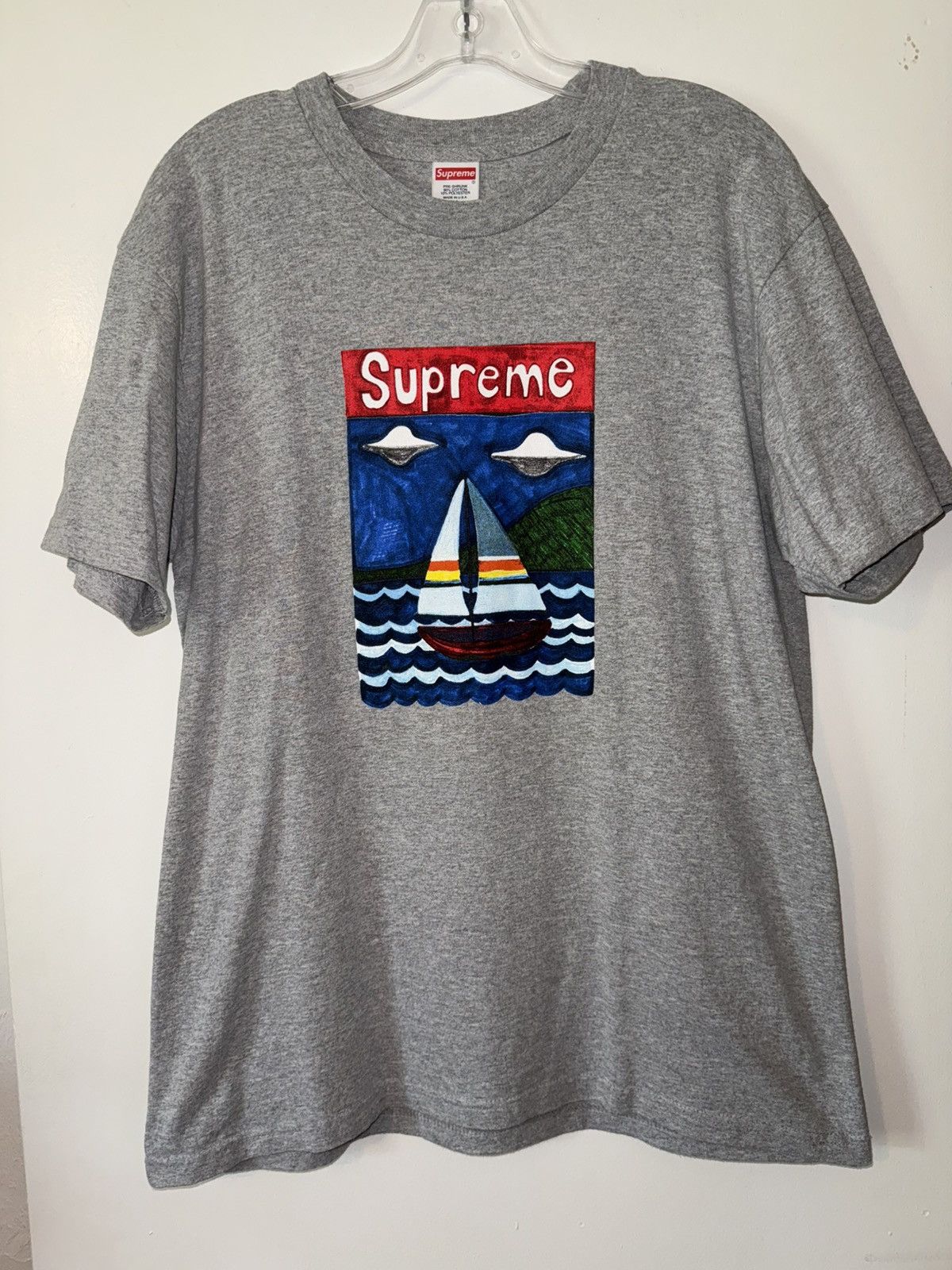 Supreme Supreme Sailboat Tee SS20 Size US M / EU 48-50 / 2 - 1 Thumbnail