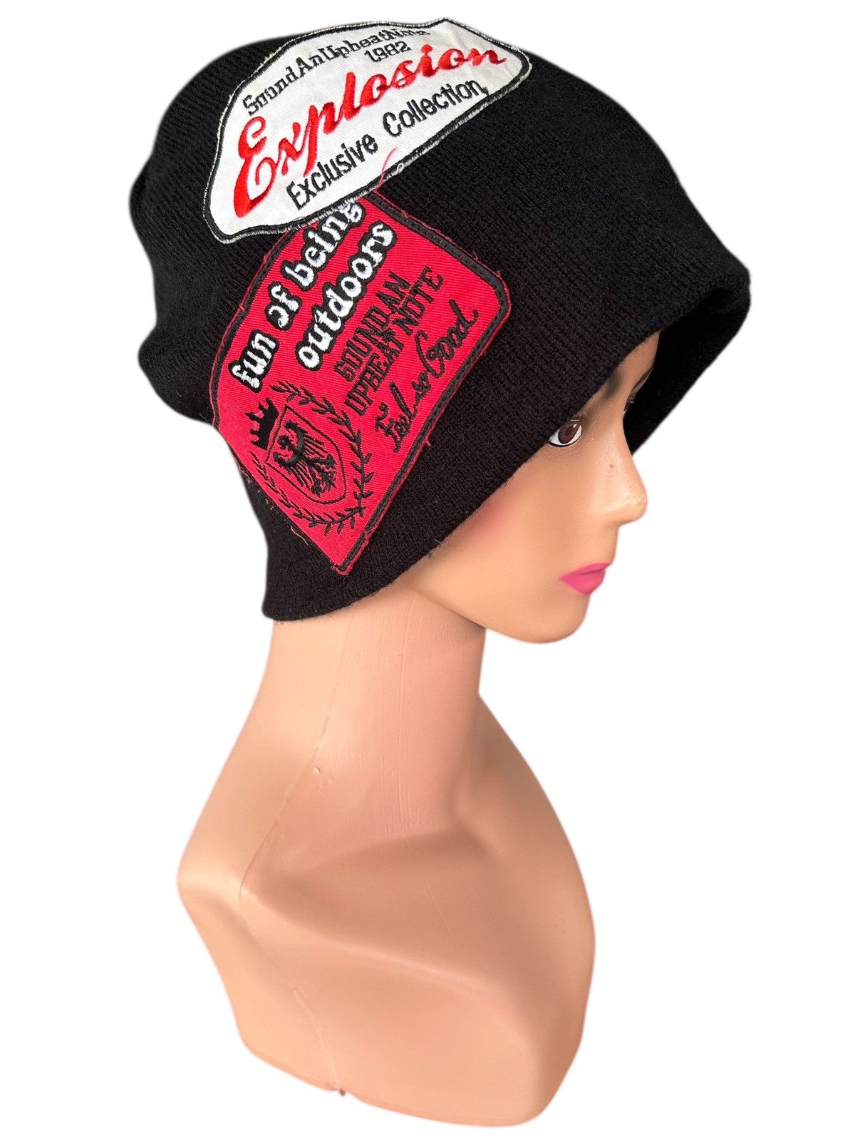 Japanese Brand × Kapital × Vintage Japanese Punk Bondage Style Beanie Hats Size ONE SIZE - 1 Thumbnail