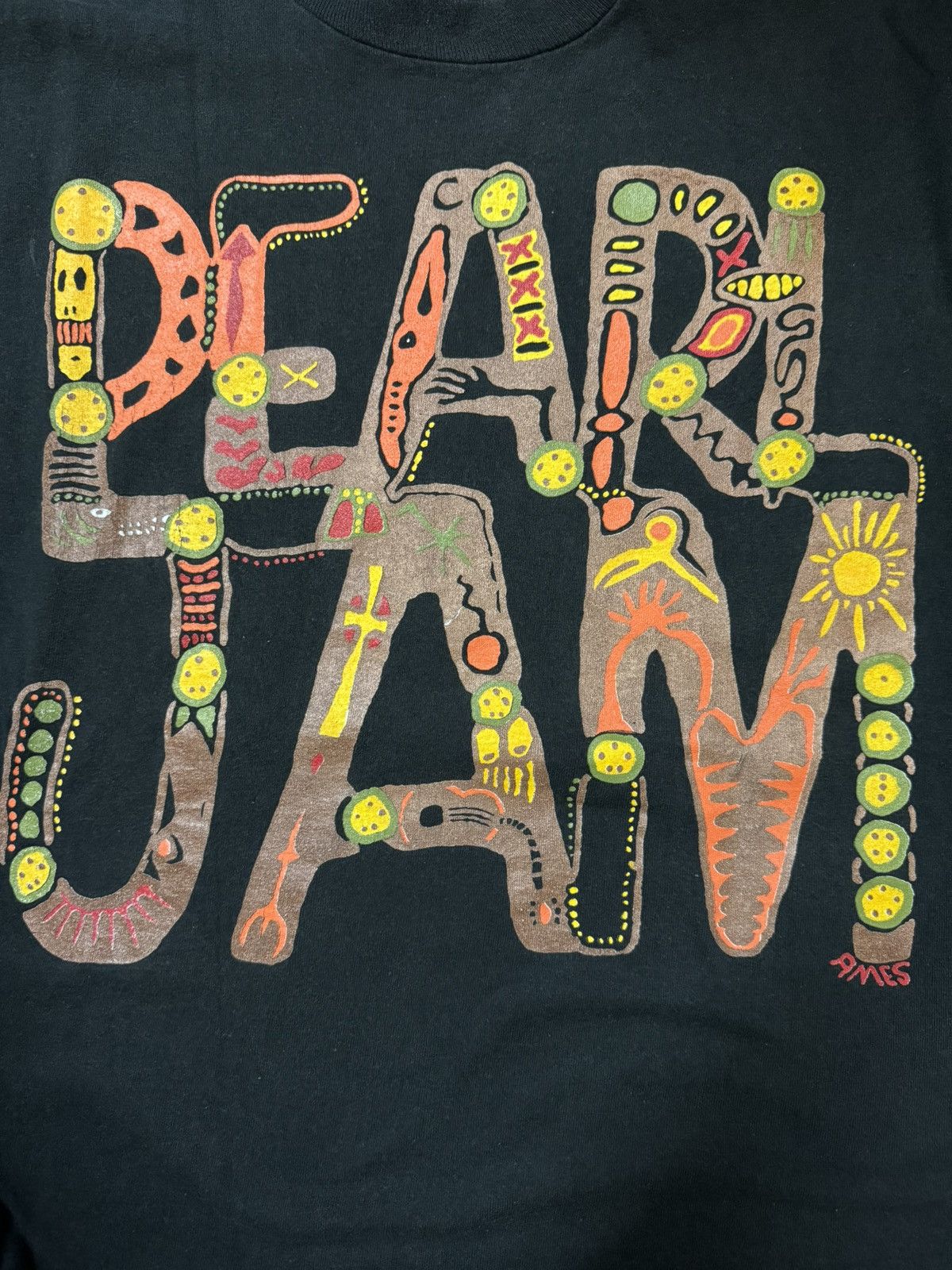 Band Tees Vintage Pearl Jam Music For Rhinos Size US XL / EU 56 / 4 - 4 Thumbnail