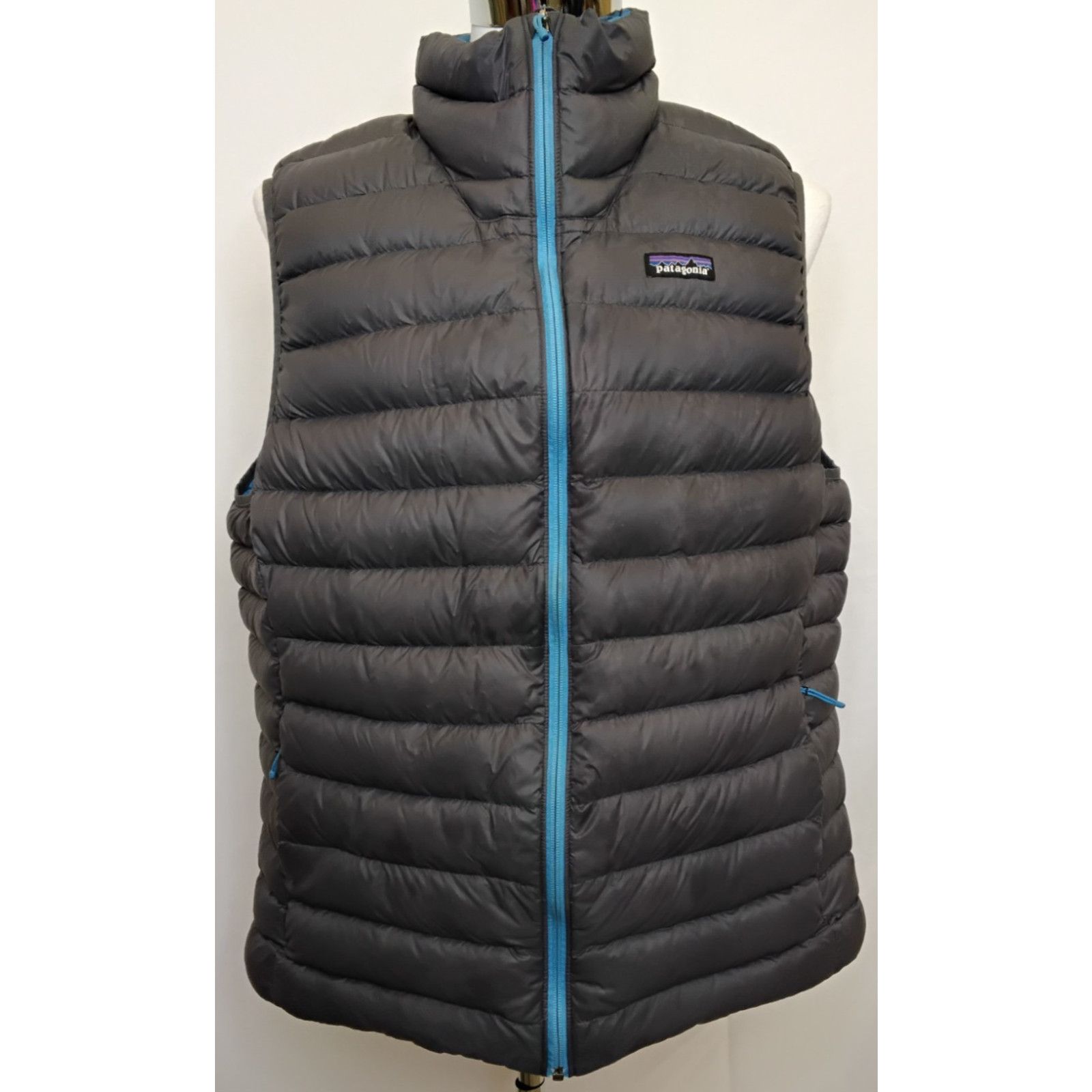 Patagonia Patagonia Netplus Shell Down Puffer Vest Men's 2XL Gray/Blue Size US XXL / EU 58 / 5 - 2 Thumbnail