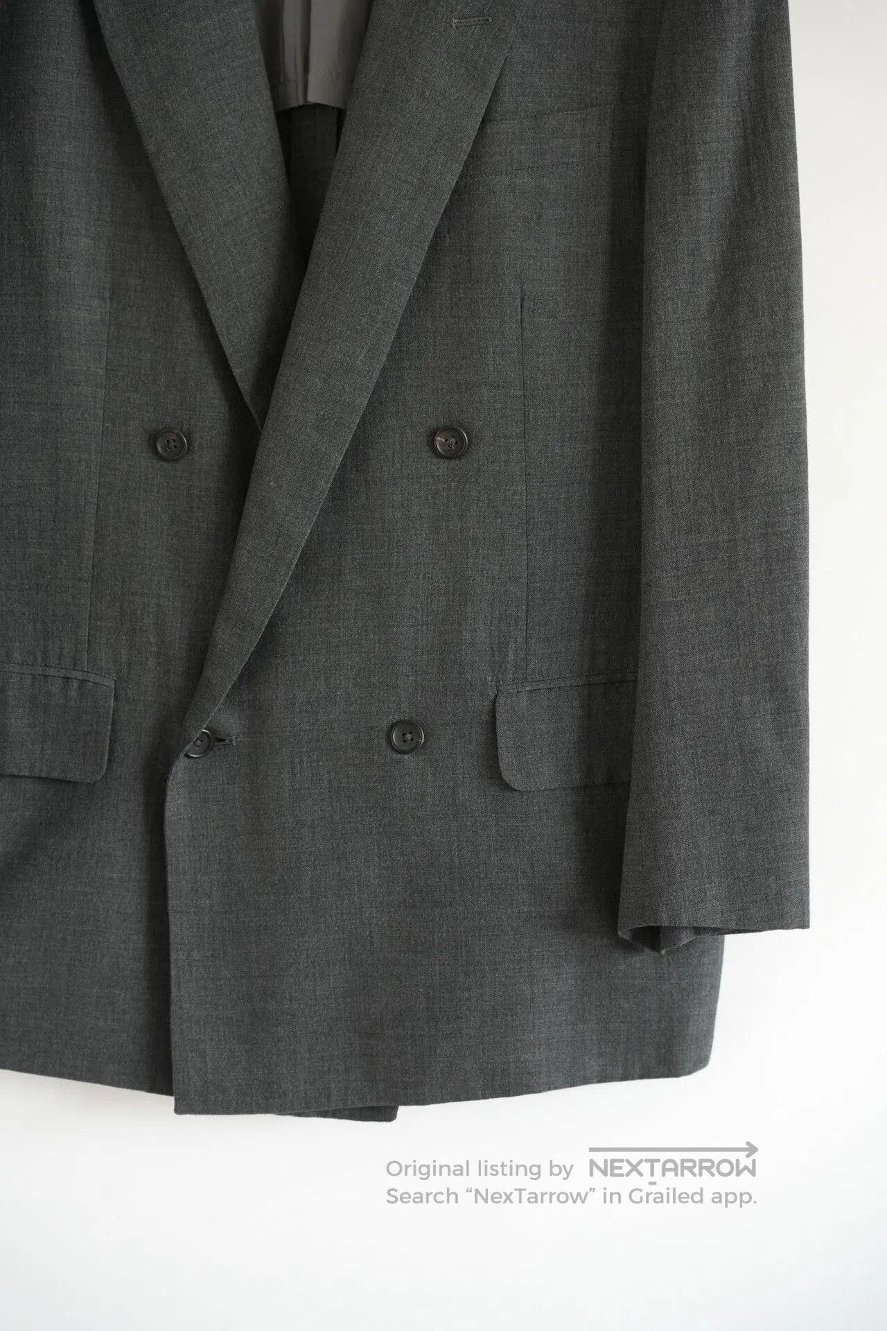 Yohji Yamamoto gray double. Size US S / EU 44-46 / 1 - 4 Thumbnail