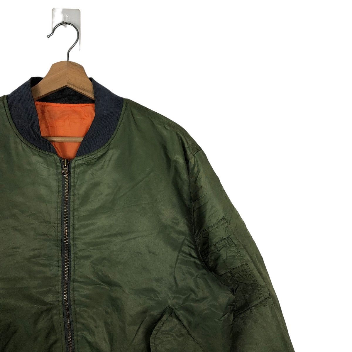 Japanese Brand 🔥90’s Riot Riot Vintage Bomber Jacket Military Design Size US M / EU 48-50 / 2 - 6 Thumbnail