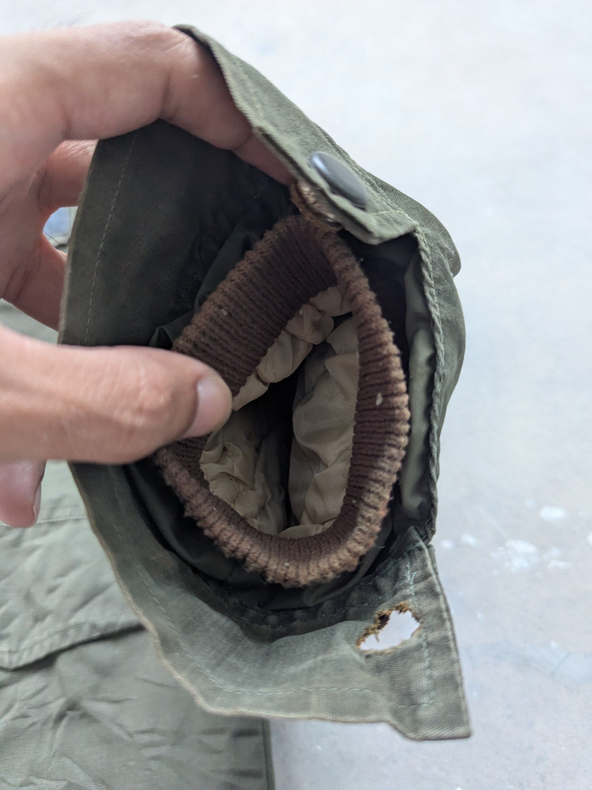 Other Vintage WWII US Army Jacket Lining Sherpa Size US M / EU 48-50 / 2 - 5 Thumbnail