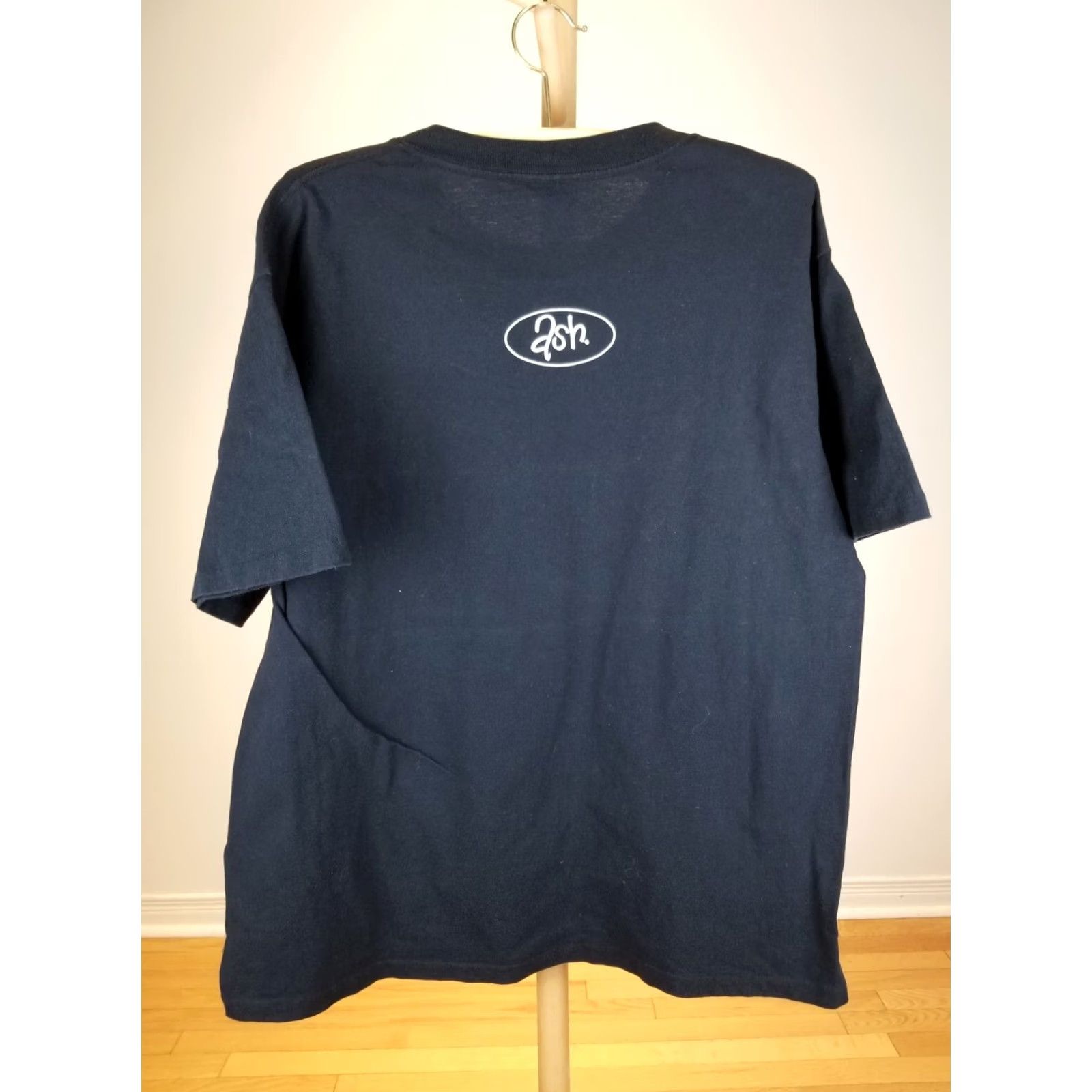 Vintage GOLDFINGER BAND T-SHIRT Black Cotton XLARGE Vintage 90's Single Stitch Men XL | 60s Band Cartoon Stitch USA Disney Theme Mens Size US XL / EU 56 / 4 - 5 Thumbnail