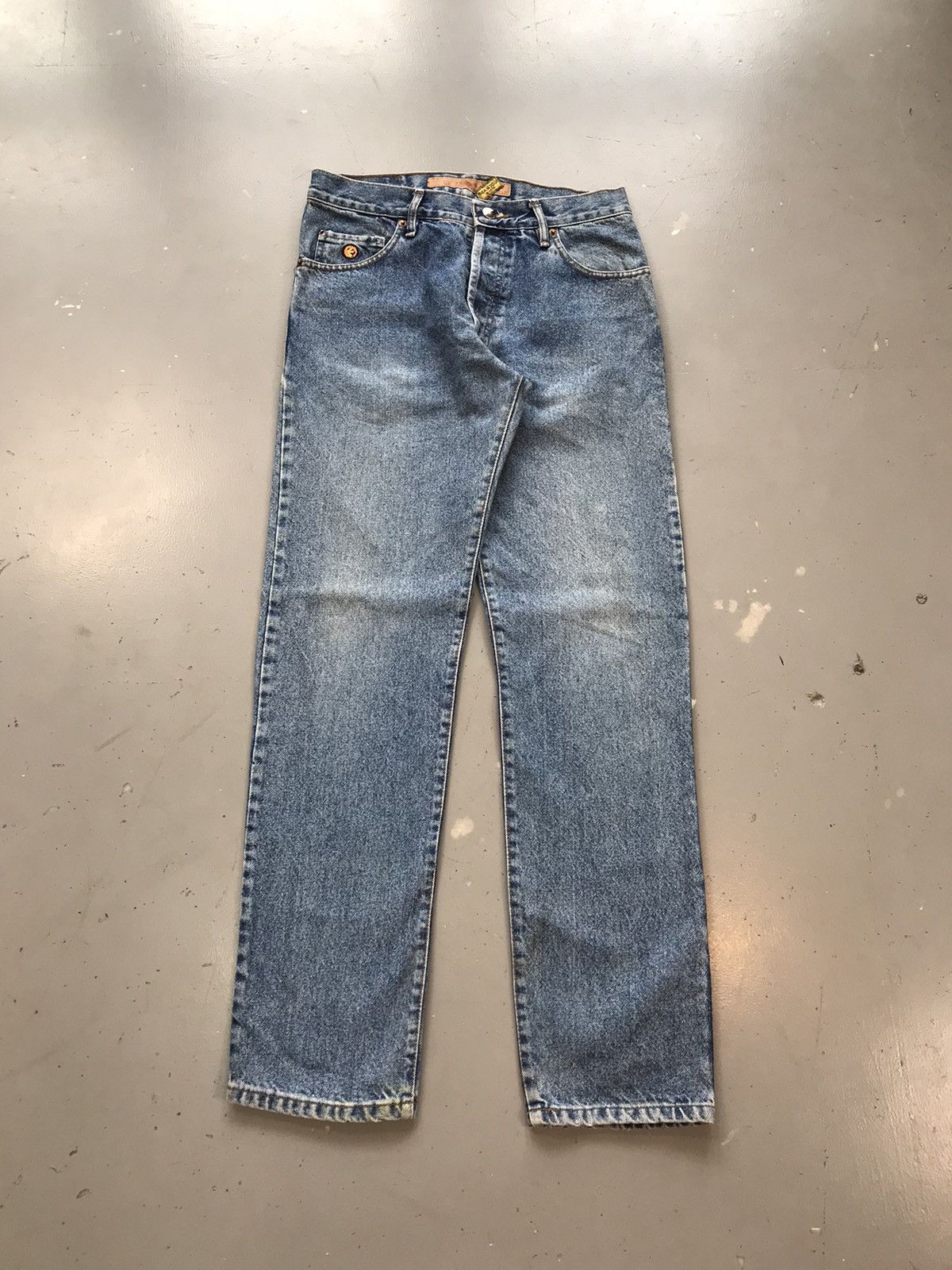 Energie × Vintage Vintage energy trade mark SpellOut animal embroidered denim Size US 30 / EU 46 - 2 Thumbnail
