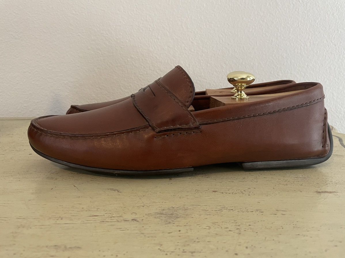 Ralph Lauren Purple Label Leather Penny Vamp Drivers Size US 11.5 / EU 44-45 - 1 Thumbnail