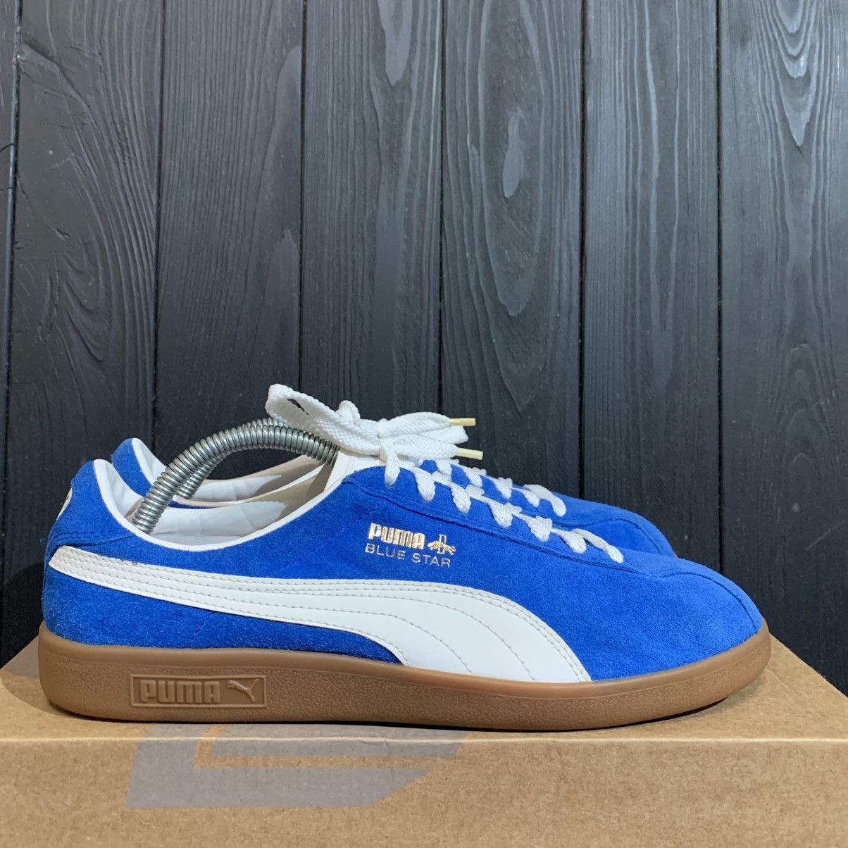 Puma Vintage Puma Blue Star Suede Size 8.5 Size US 8.5 / EU 41-42 - 1 Thumbnail