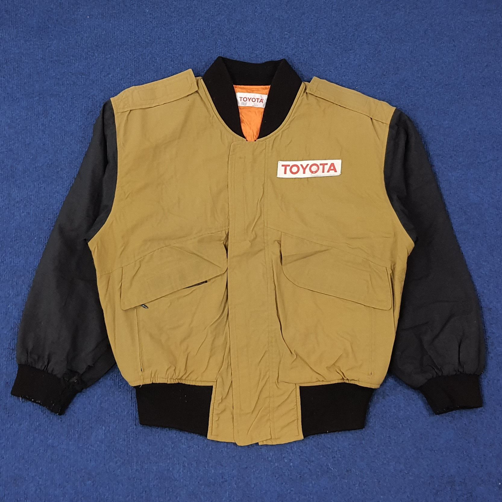 Other Vintage TOYOTA Japan Motorsports Bomber Jacket C238N11 Size US M / EU 48-50 / 2 - 4 Thumbnail