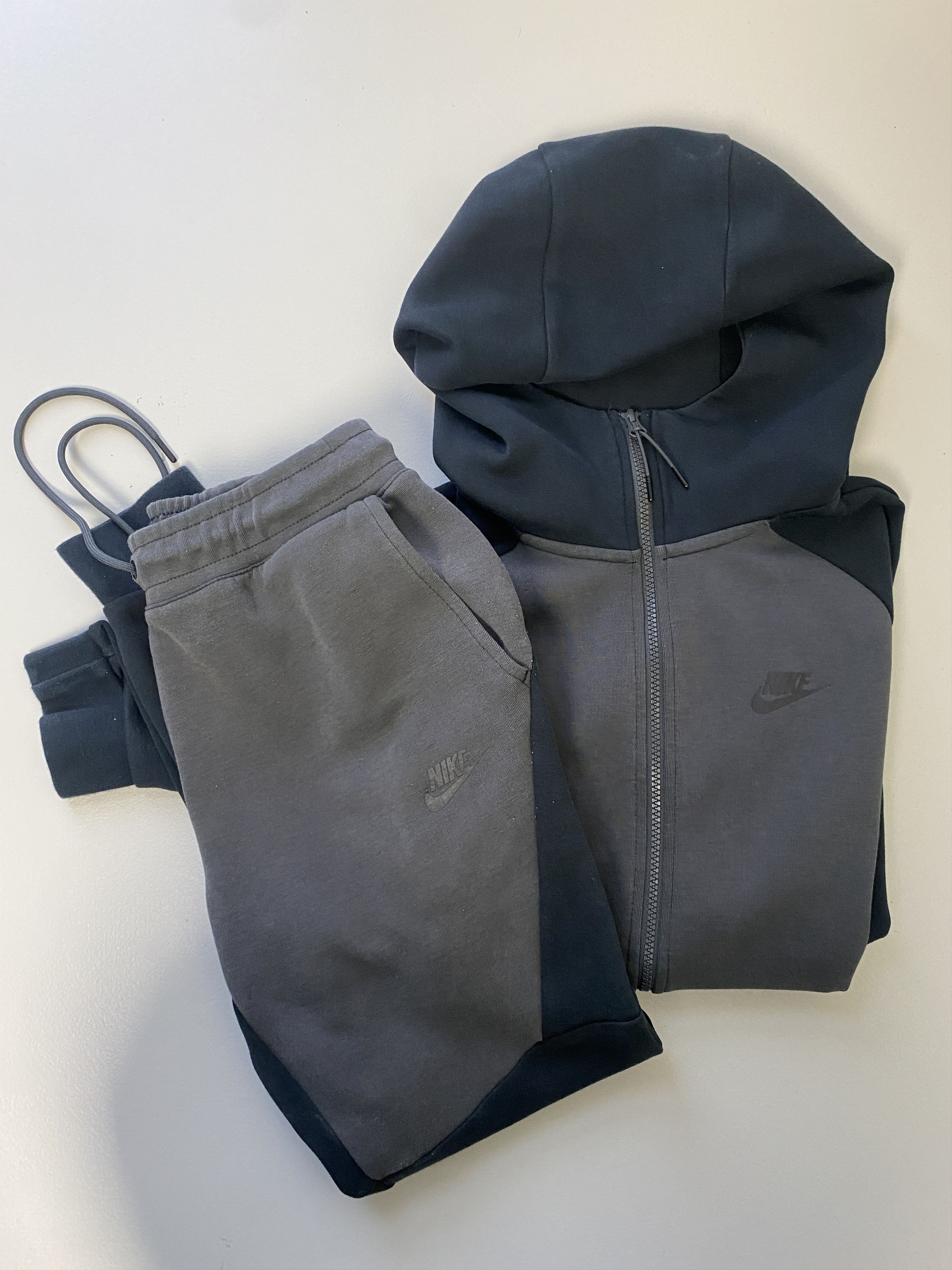 Nike tech fleece set zip-up hoodie joggers drill drip trap