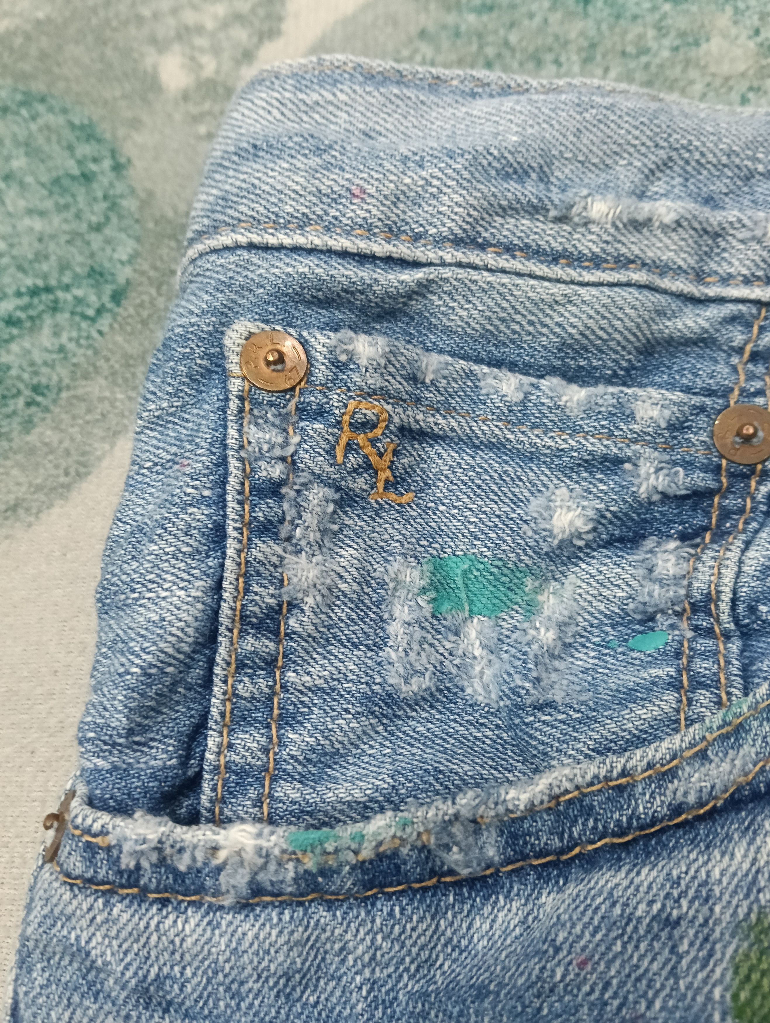 Japanese Brand × Polo Ralph Lauren × RRL Ralph Lauren Ralph Lauren Short Jeans Size 32" / US 10 / IT 46 - 5 Thumbnail