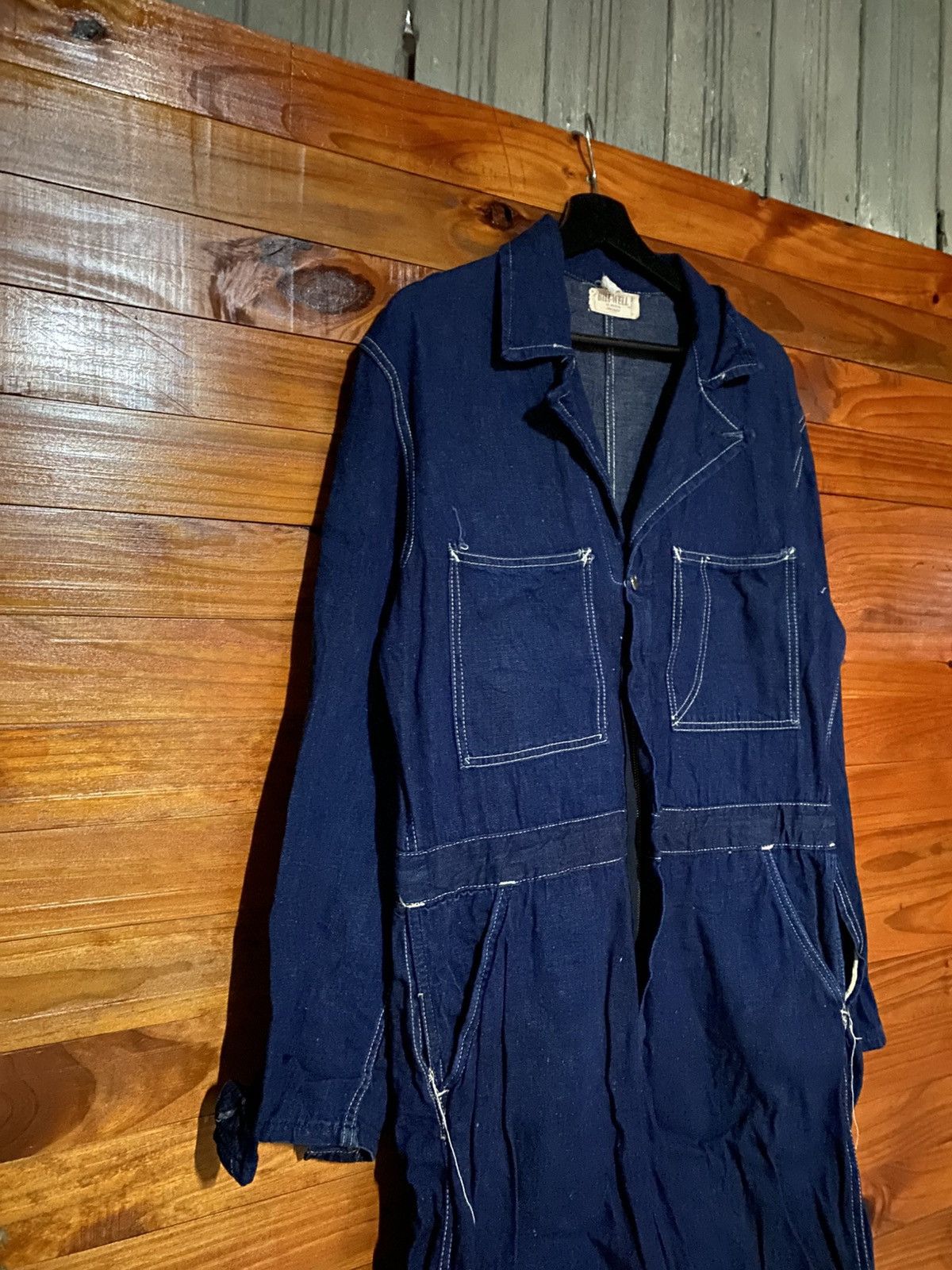 Vintage Vintage 50s-60s Bill-Well Boston Sanforized Denim Coverall Size US 34 / EU 50 - 6 Thumbnail