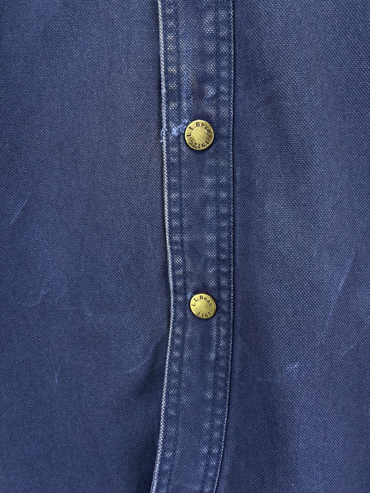 L.L. Bean Vintage L.L. Bean Workwear Button Up Denim Jacket Size US L / EU 52-54 / 3 - 15 Thumbnail