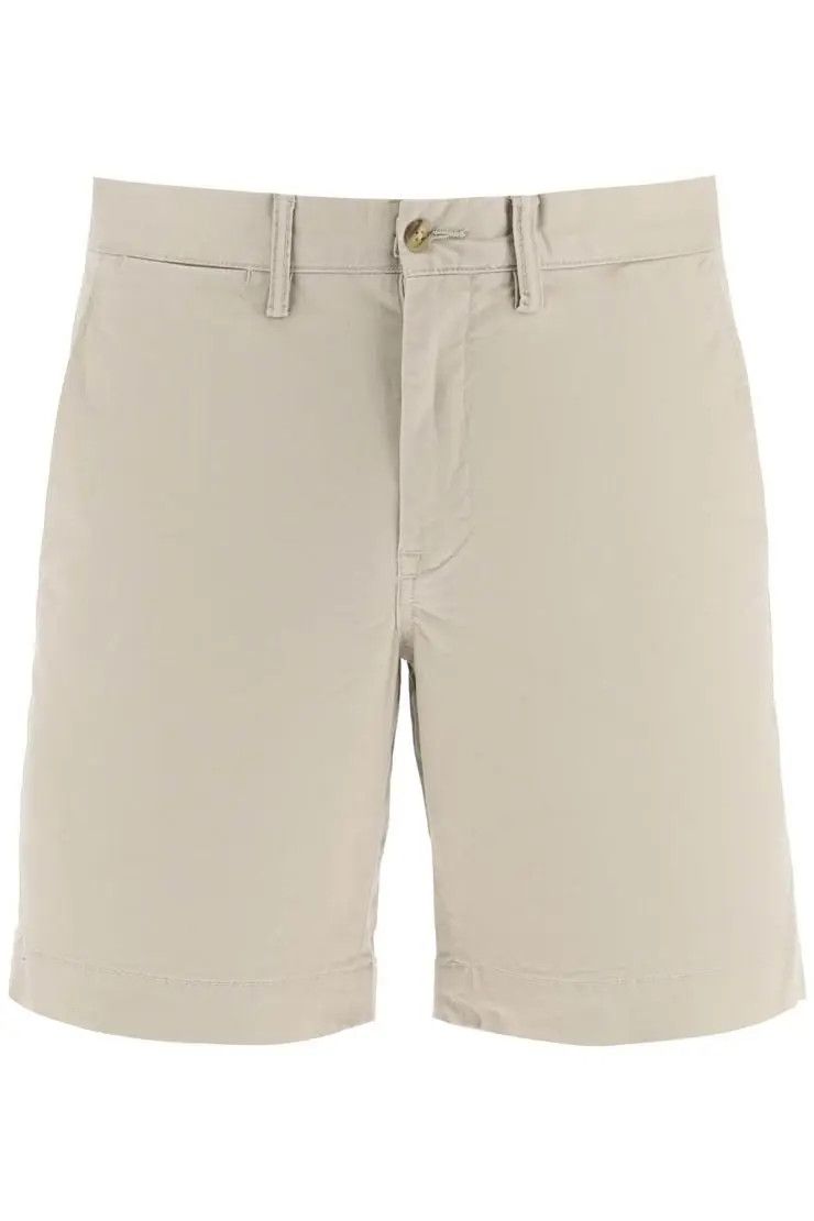 image of Polo Ralph Lauren O1S22I1N0324 Stretch Shorts In Beige, Men's (Size 31)