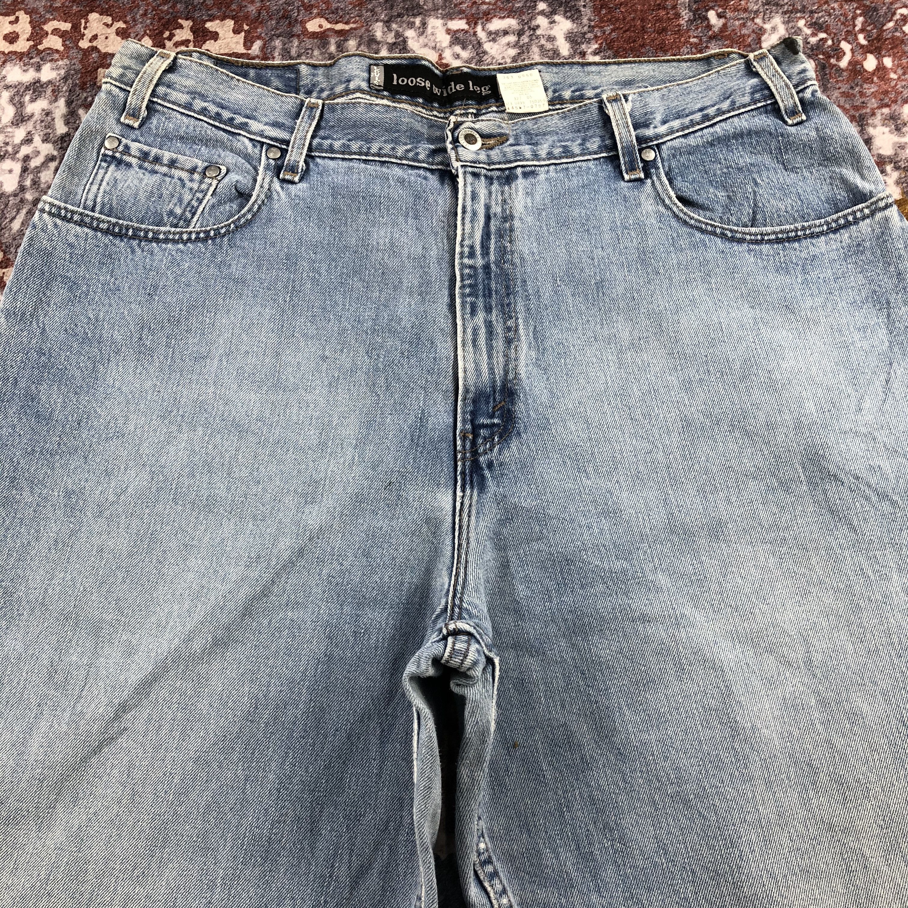 Levi's × Vintage Vintage 90s Blue Wash Levis SilverTab Jeans-JM2529 Size US 39 - 3 Thumbnail