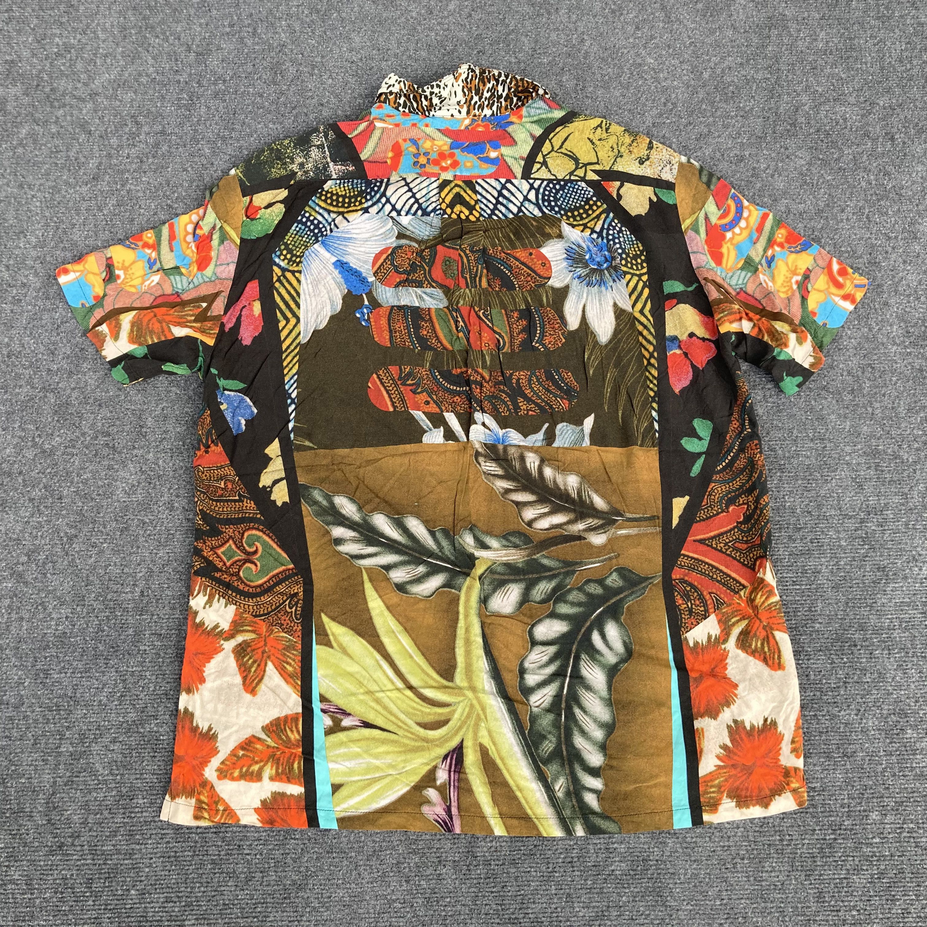 Designer × Phipps Phipps Flower Floral Child Bowling Multicolour Shirt Size US M / EU 48-50 / 2 - 10 Thumbnail