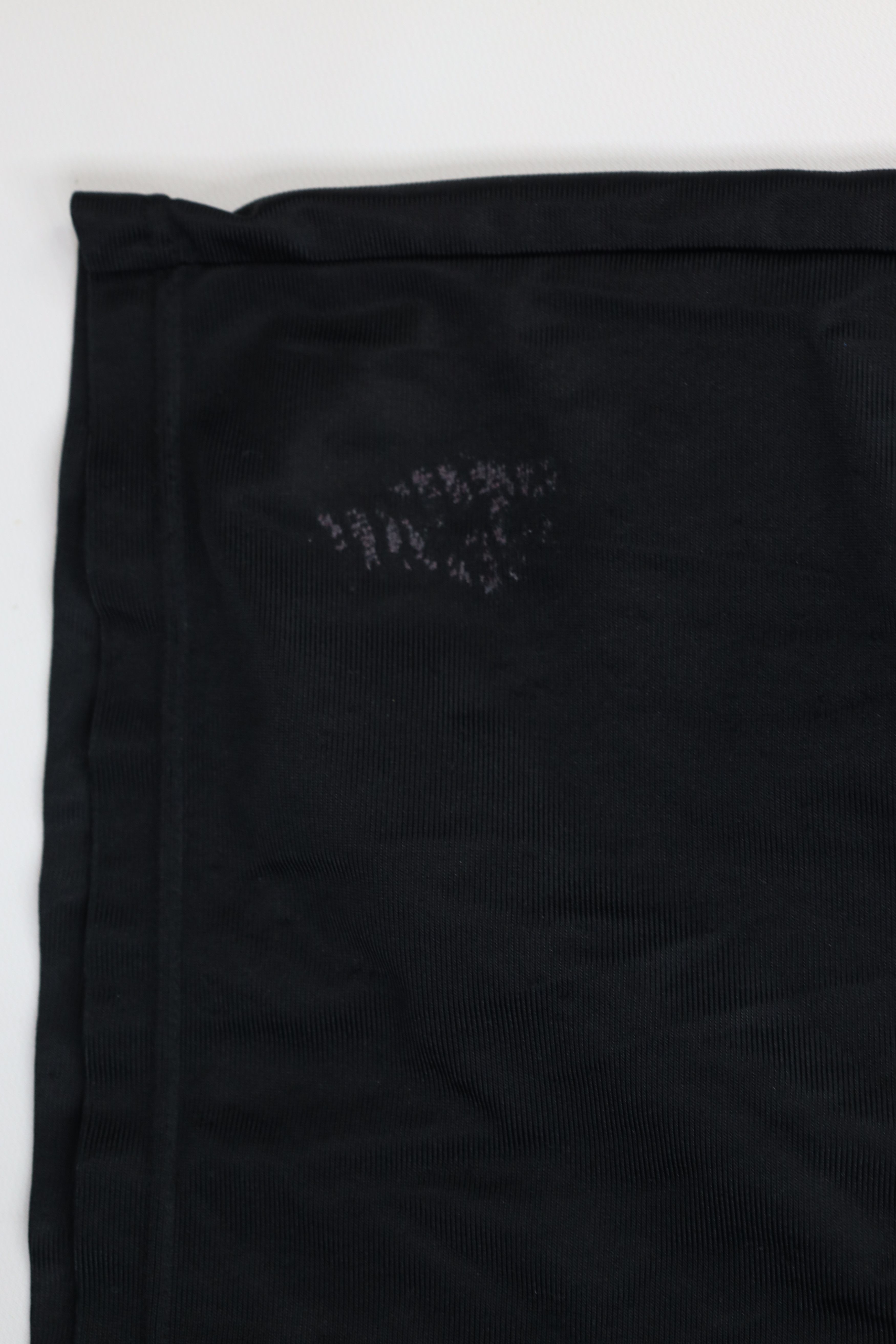 Nike × Vintage Vintage 90s Nike Travis Scott Mini Swoosh Shorts Black USA Size US 34 / EU 50 - 6 Thumbnail