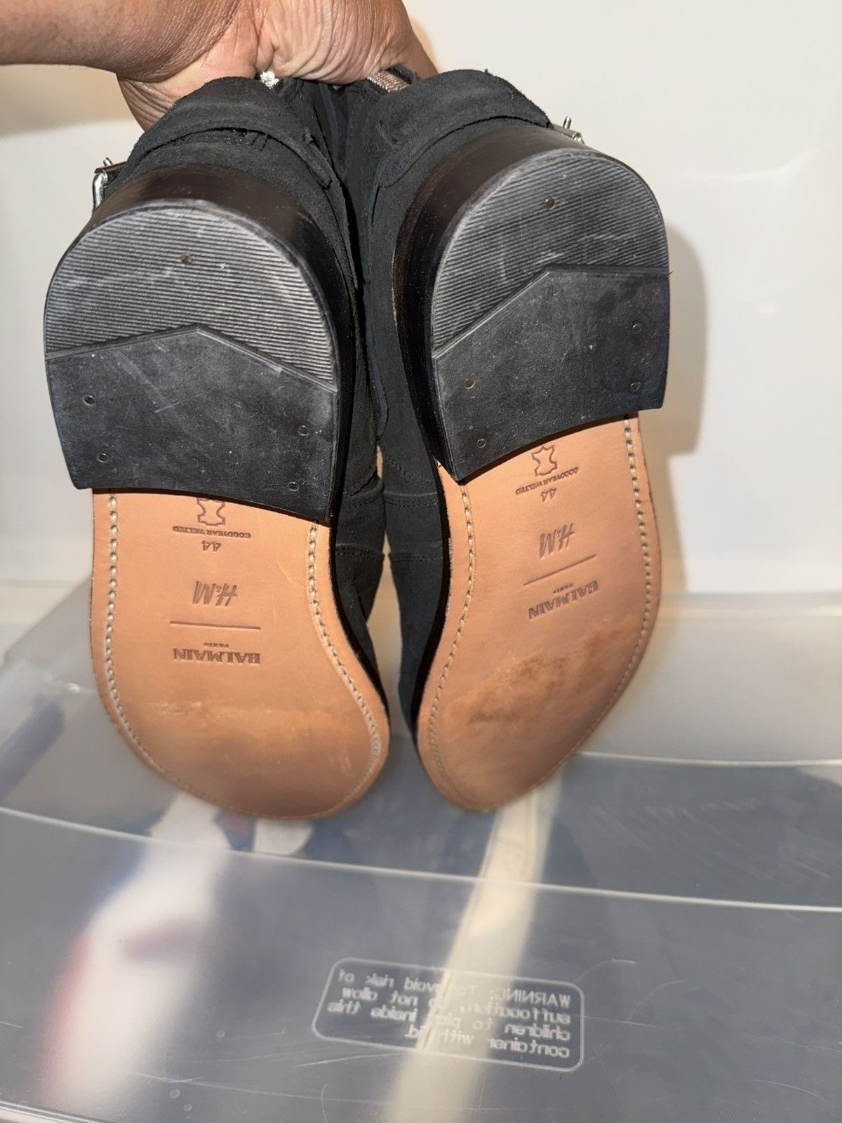 Pierre Balmain Balmain / H&m bookts Size US 11 / EU 44 - 7 Thumbnail