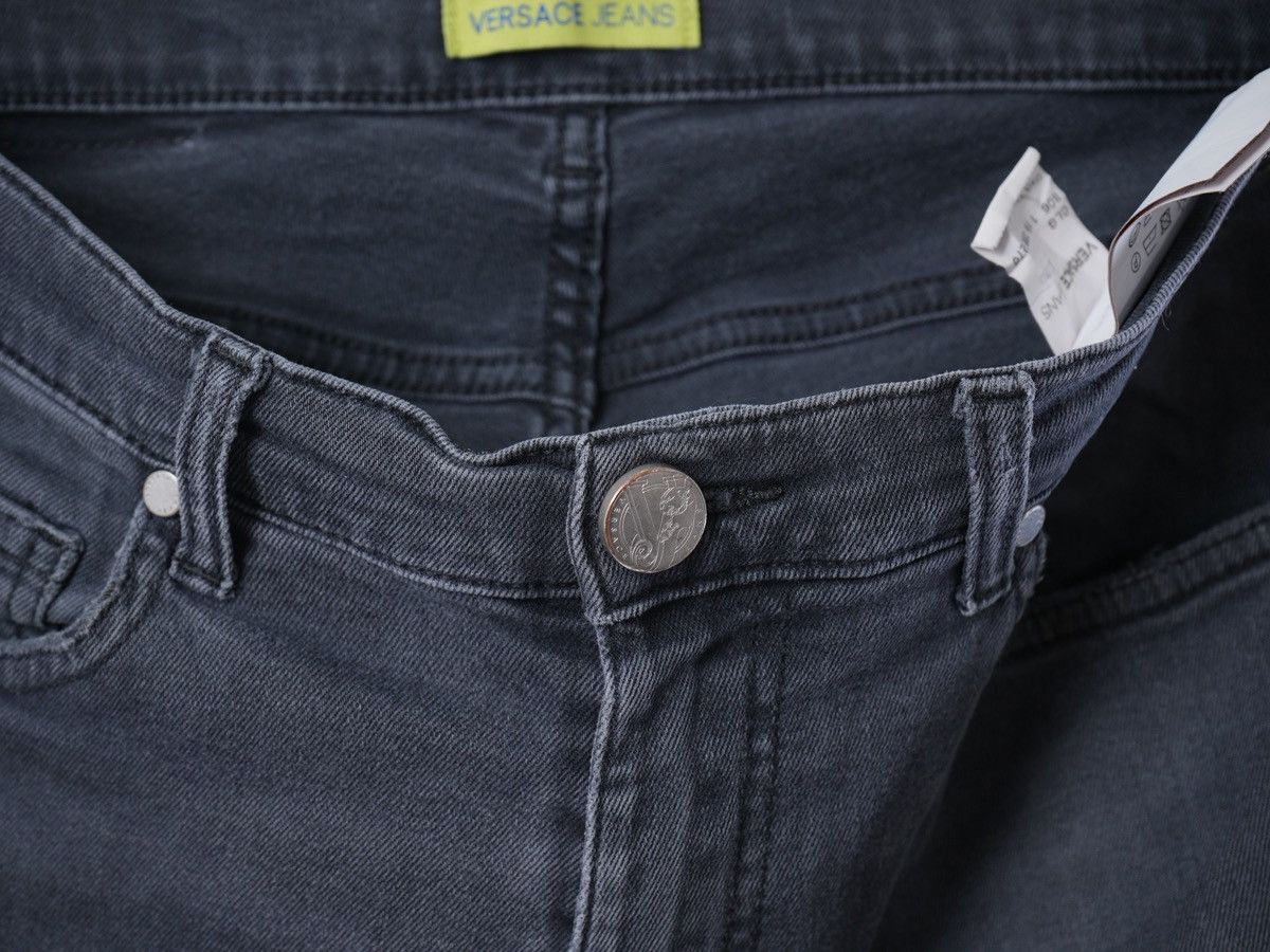 Versace Jeans Couture Versace Jeans Couture Gray Washed Jeans Size US 30 / EU 46 - 6 Thumbnail