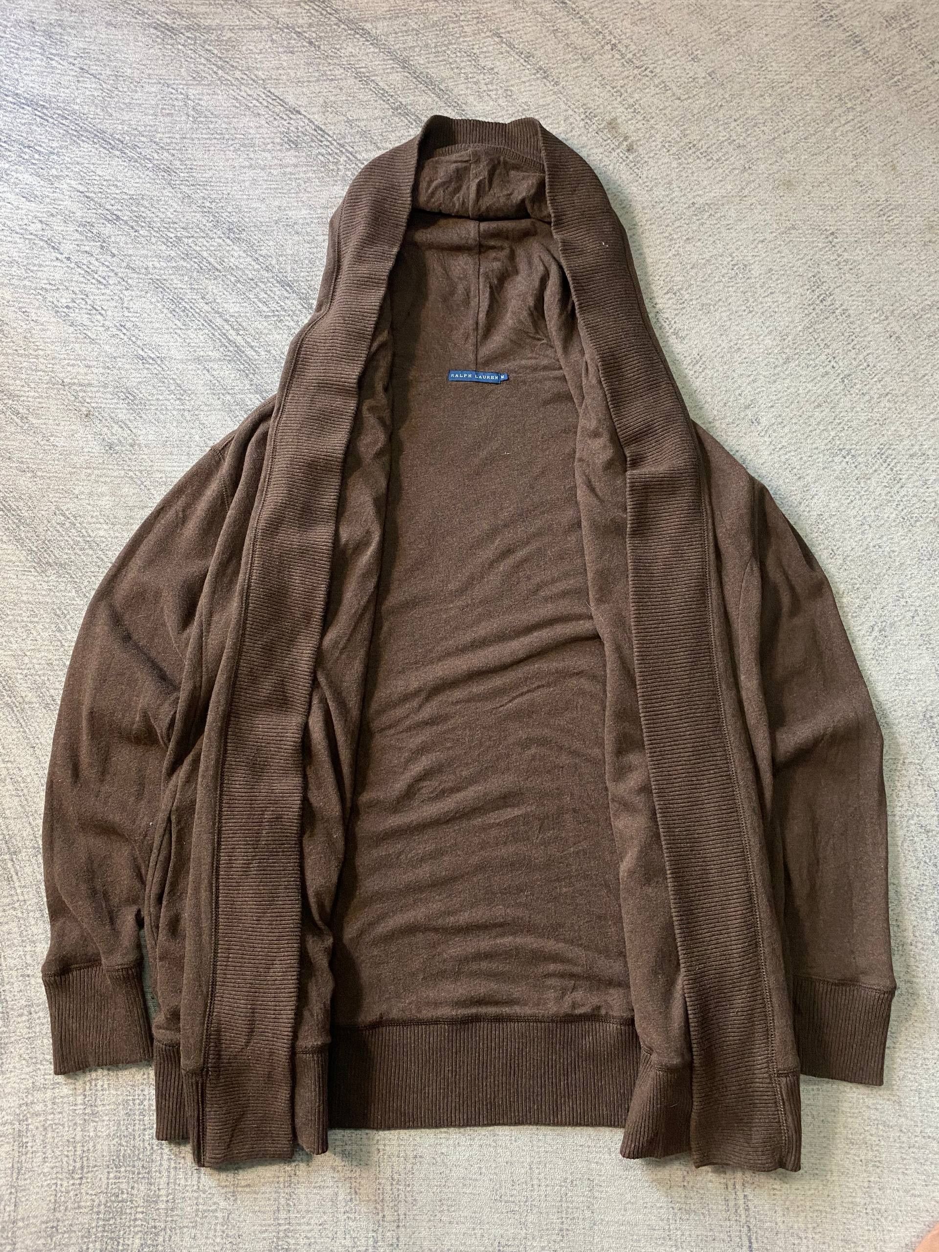 Polo Ralph Lauren Ralph Lauren Open Front Shawl Collar Hooded Knit Cardigan Size US M / EU 48-50 / 2 - 7 Thumbnail