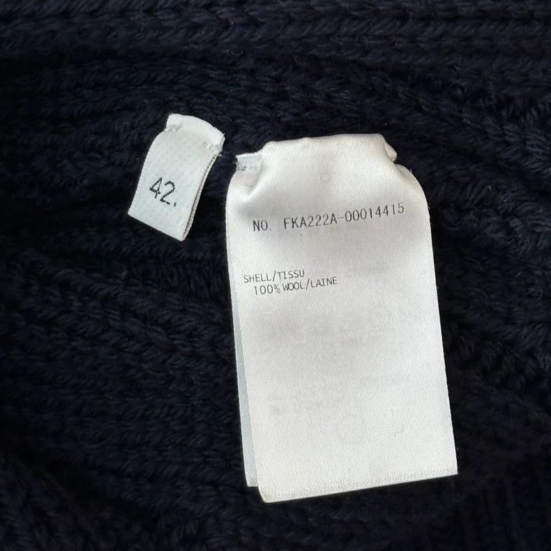 Thom Browne Thom Browne Blue and grey high collar sweater Size US XS / EU 42 / 0 - 6 Thumbnail