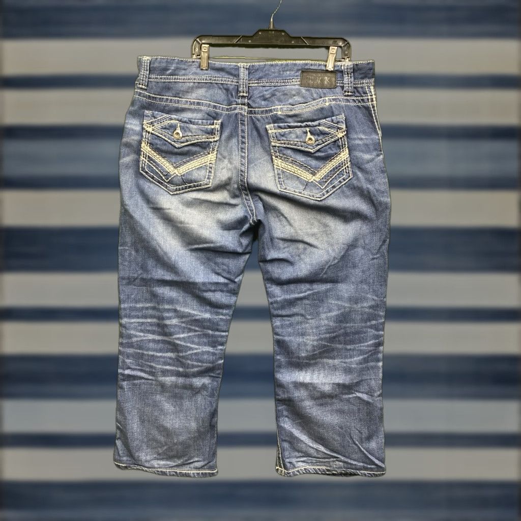 Buckle Black Buckle Black Label Jeans Mens 40x28 Bootcut Stretch Medium Wash Grunge Y2K Fade Size US 40 / EU 56 - 1 Thumbnail