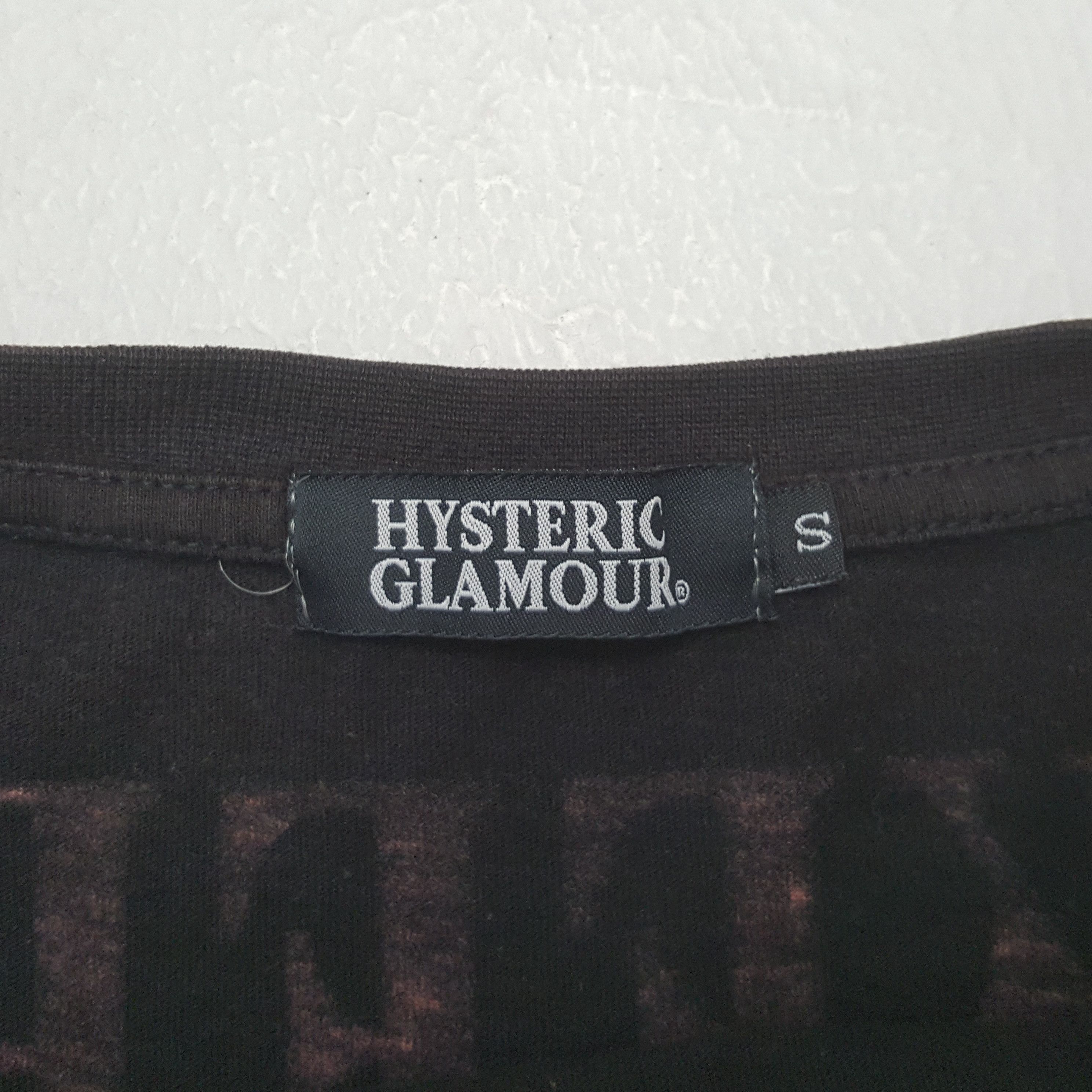 Hysteric Glamour Hysteric Glamour Japanese Brand Tshirt C301N32 Size US S / EU 44-46 / 1 - 4 Thumbnail