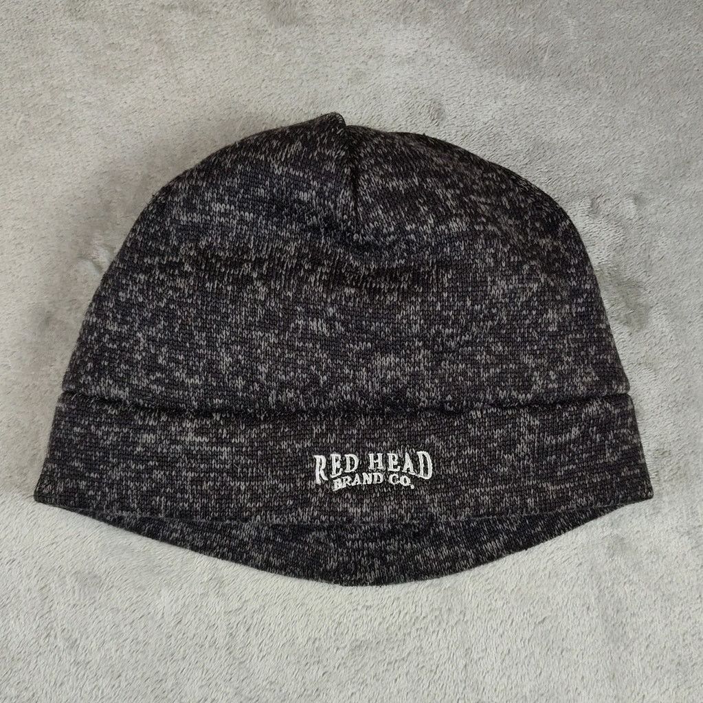 Redhead RedHead Brand Co grey fleece lined skull cap beanie mens OS Size ONE SIZE - 1 Thumbnail