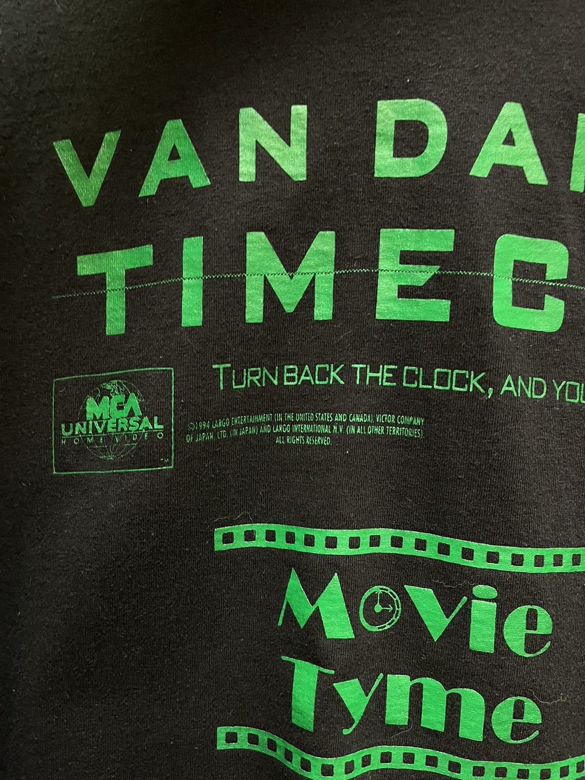 Vintage 1994 Time Cop Tee Size US XL / EU 56 / 4 - 2 Thumbnail