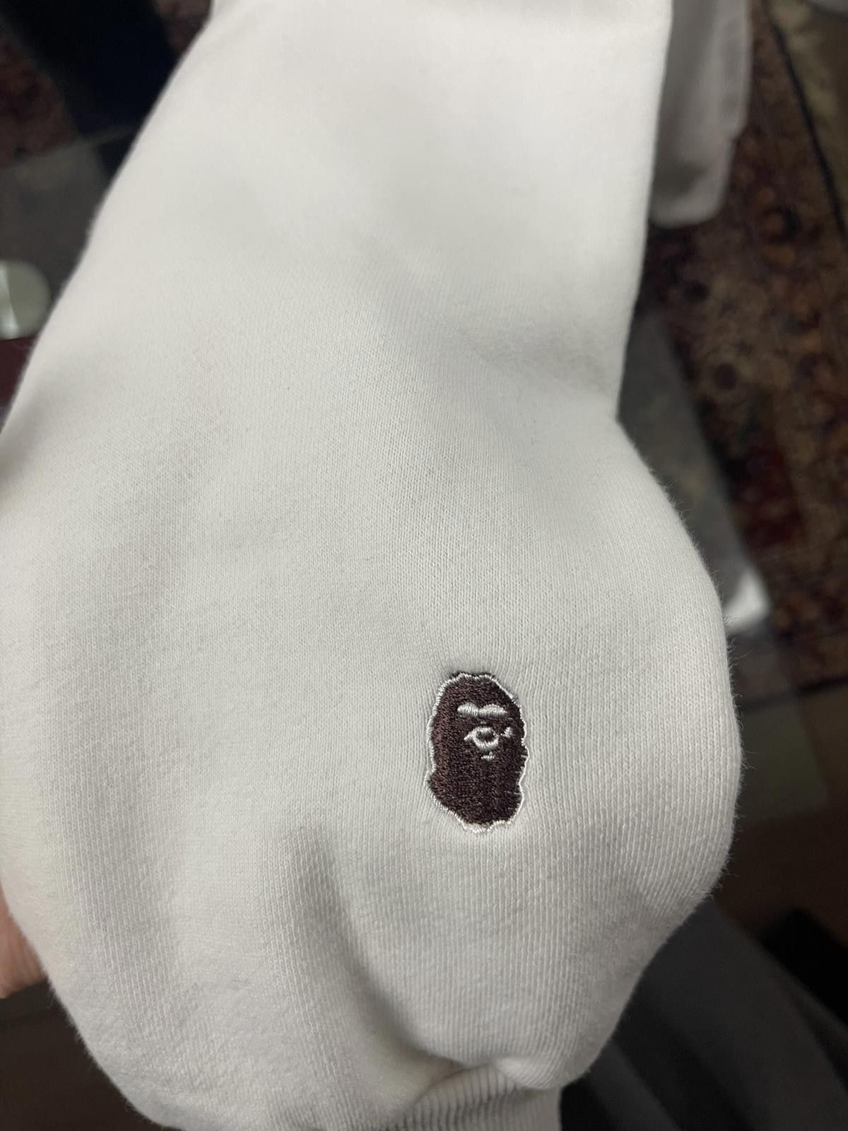 Other A Bathing Ape - White 'Go Ape!' Graphic Hoodie Medium Size US M / EU 48-50 / 2 - 5 Thumbnail