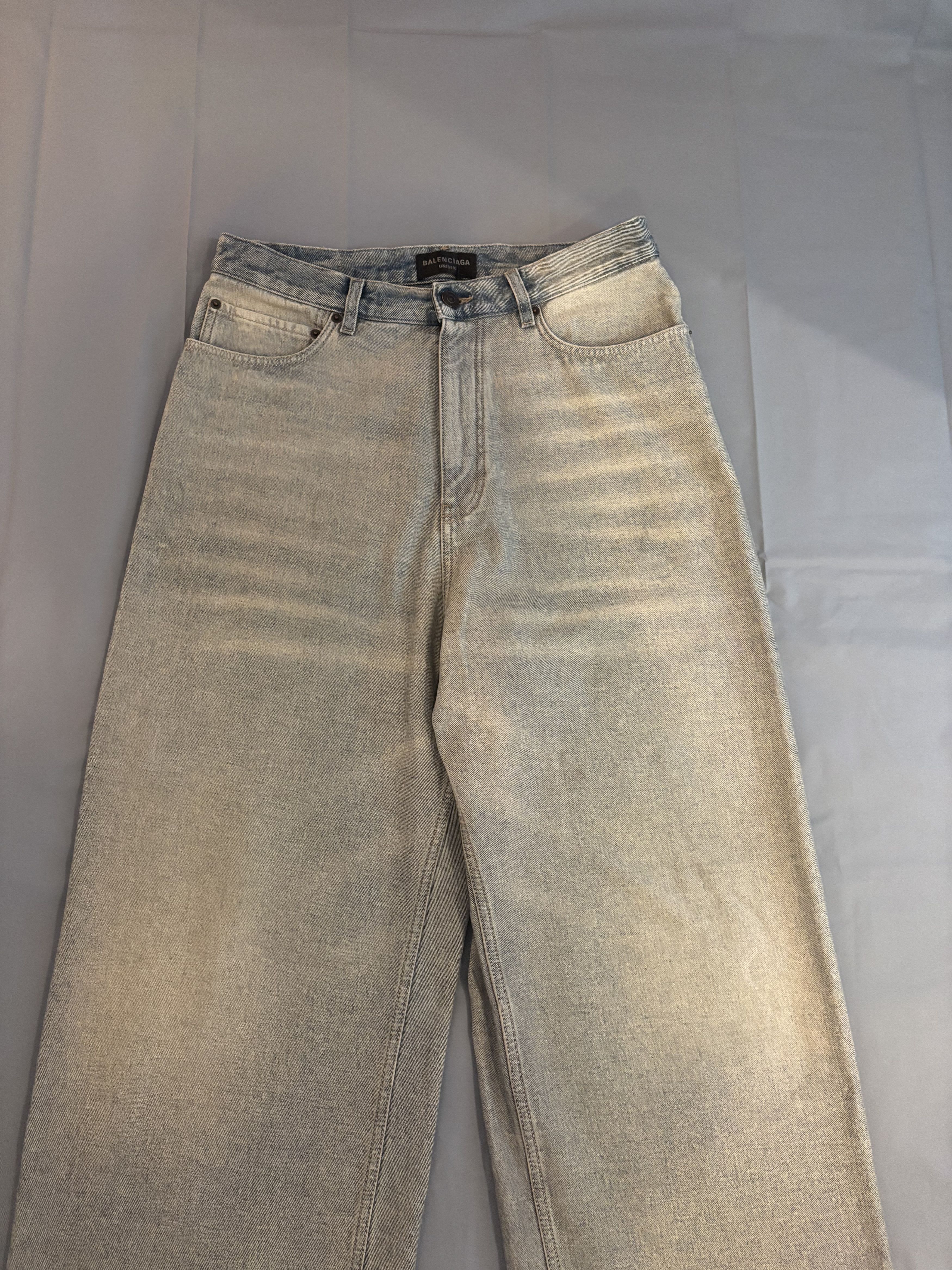 Balenciaga Jean’s large baggie Balenciaga bleu délavé en tbe Size US 30 / EU 46 - 6 Thumbnail