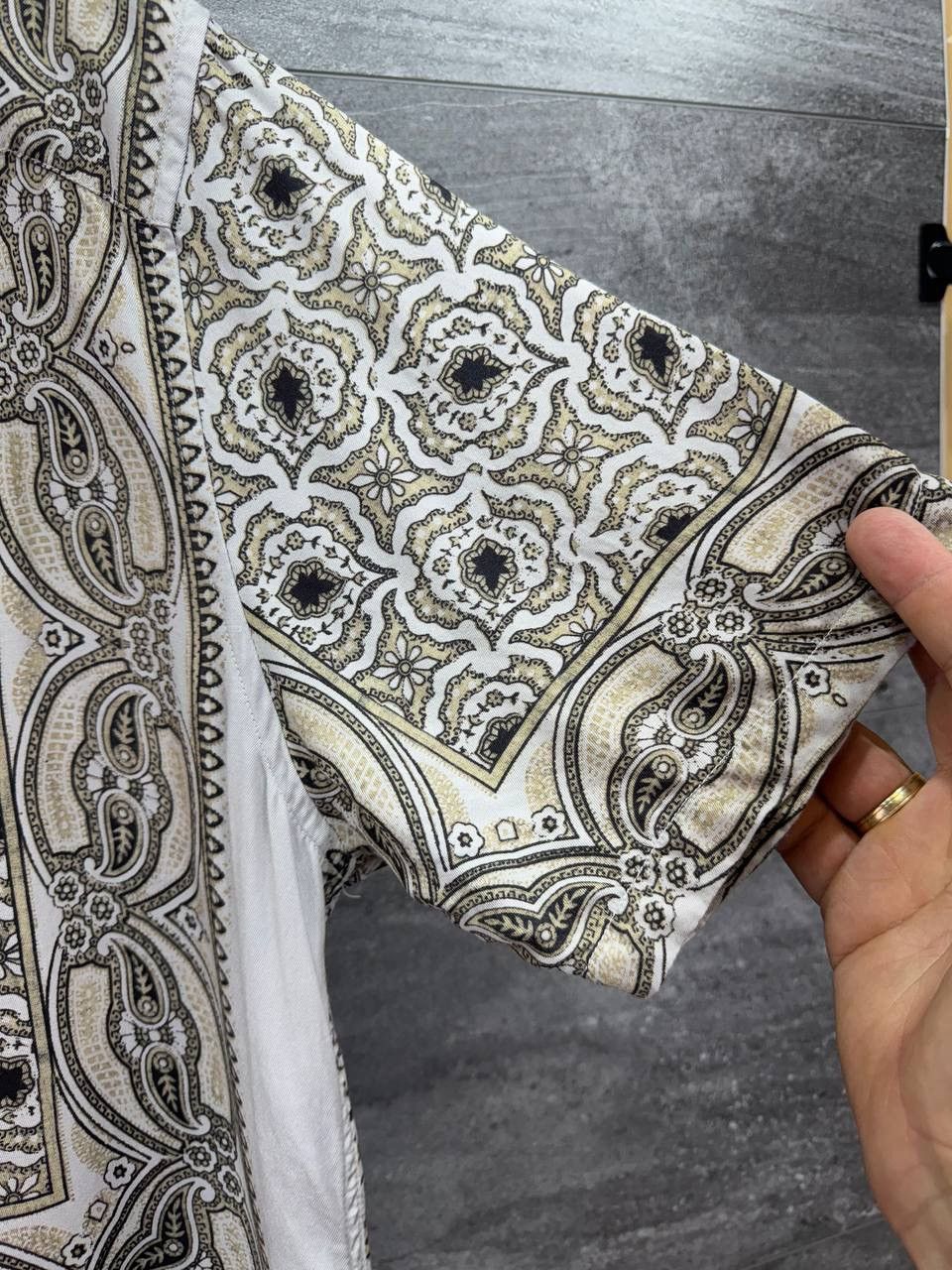 Other All Saints Sinaloa Shirt Hawaiian Men’s Bandana Paisley Size US M / EU 48-50 / 2 - 15 Thumbnail