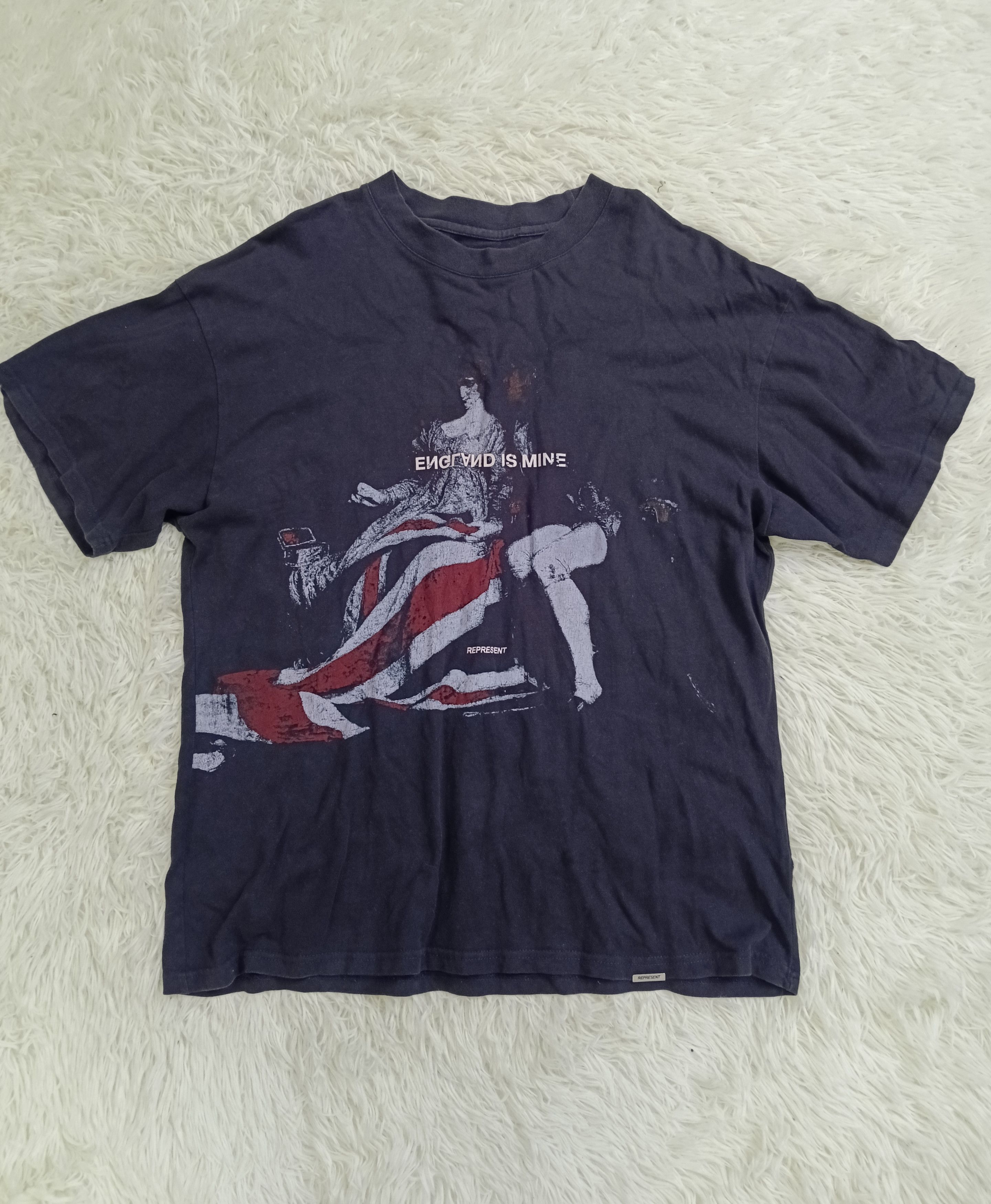 Represent Clo. BLACK FADE REPRESENT ENGLAND IS MINE Size US L / EU 52-54 / 3 - 1 Thumbnail