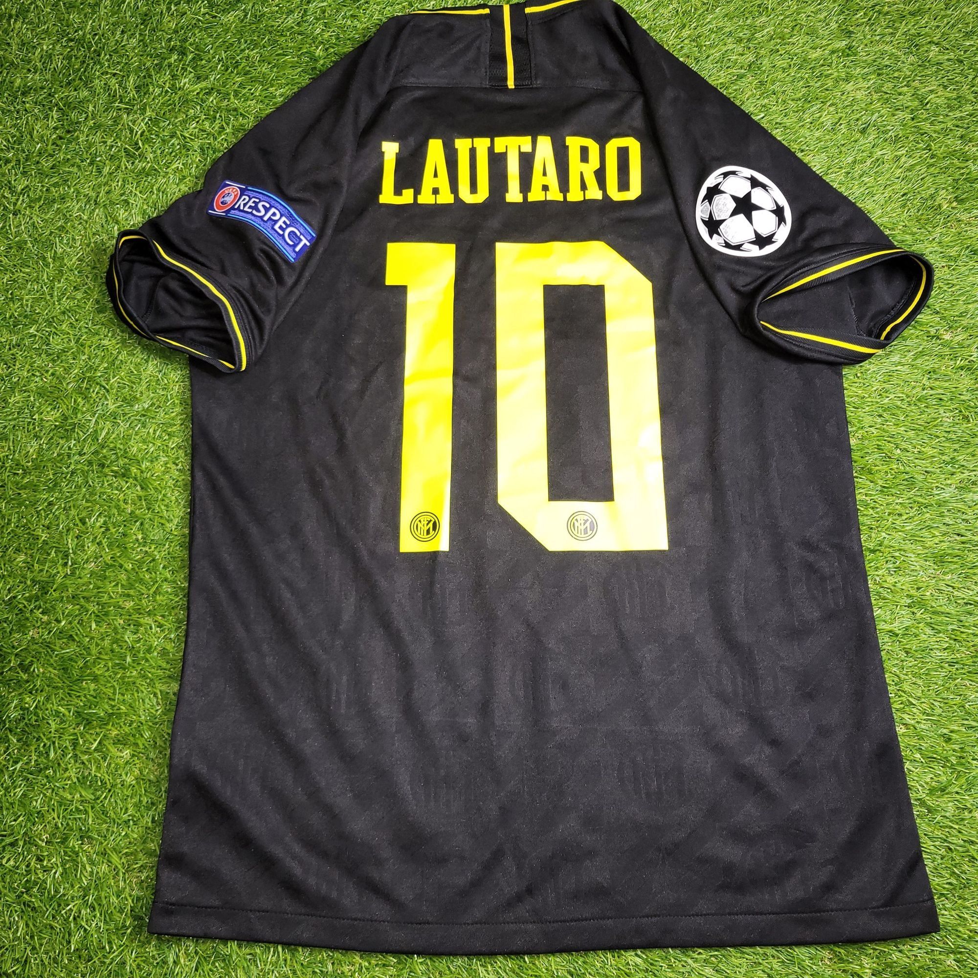 Nike Martinez Inter Milan 2019 2020 UEFA Third Soccer Jersey M Size US M / EU 48-50 / 2 - 1 Thumbnail
